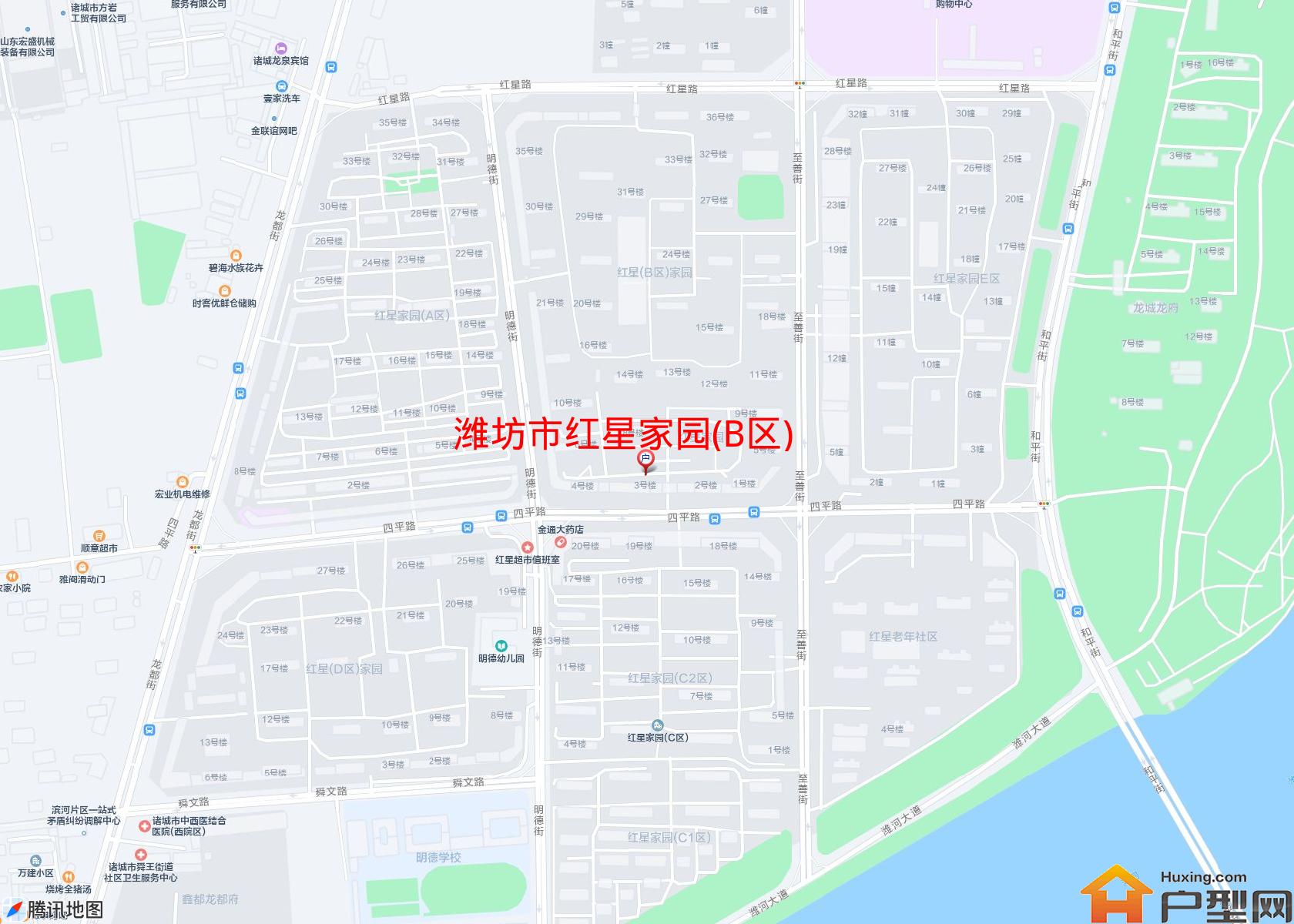 红星家园(B区)小区 - 户型网