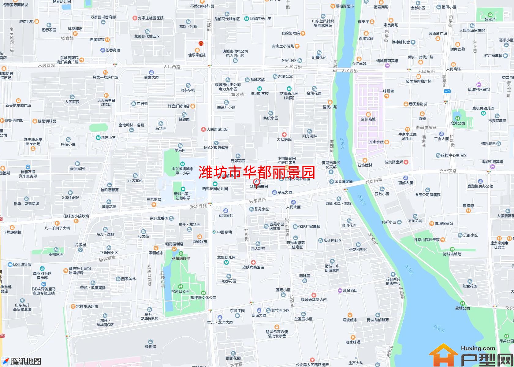 华都丽景园小区 - 户型网
