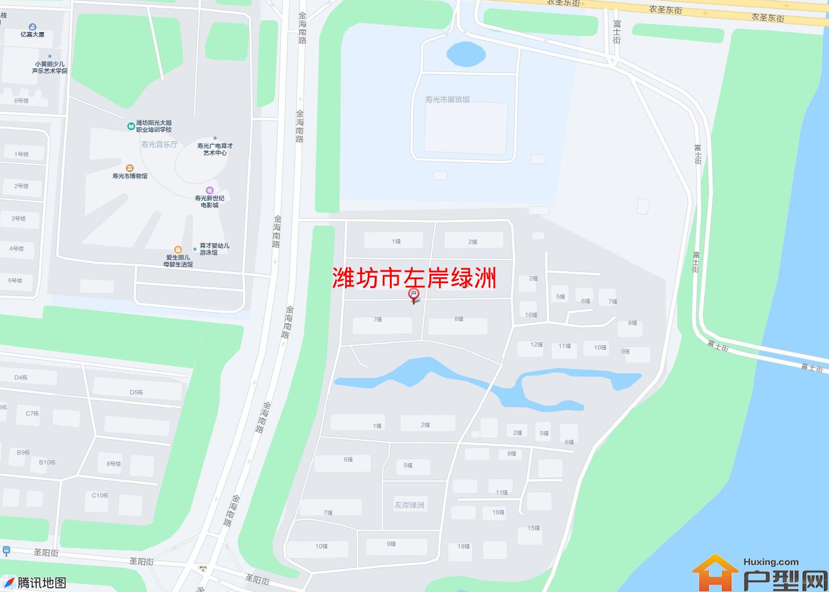 左岸绿洲小区 - 户型网