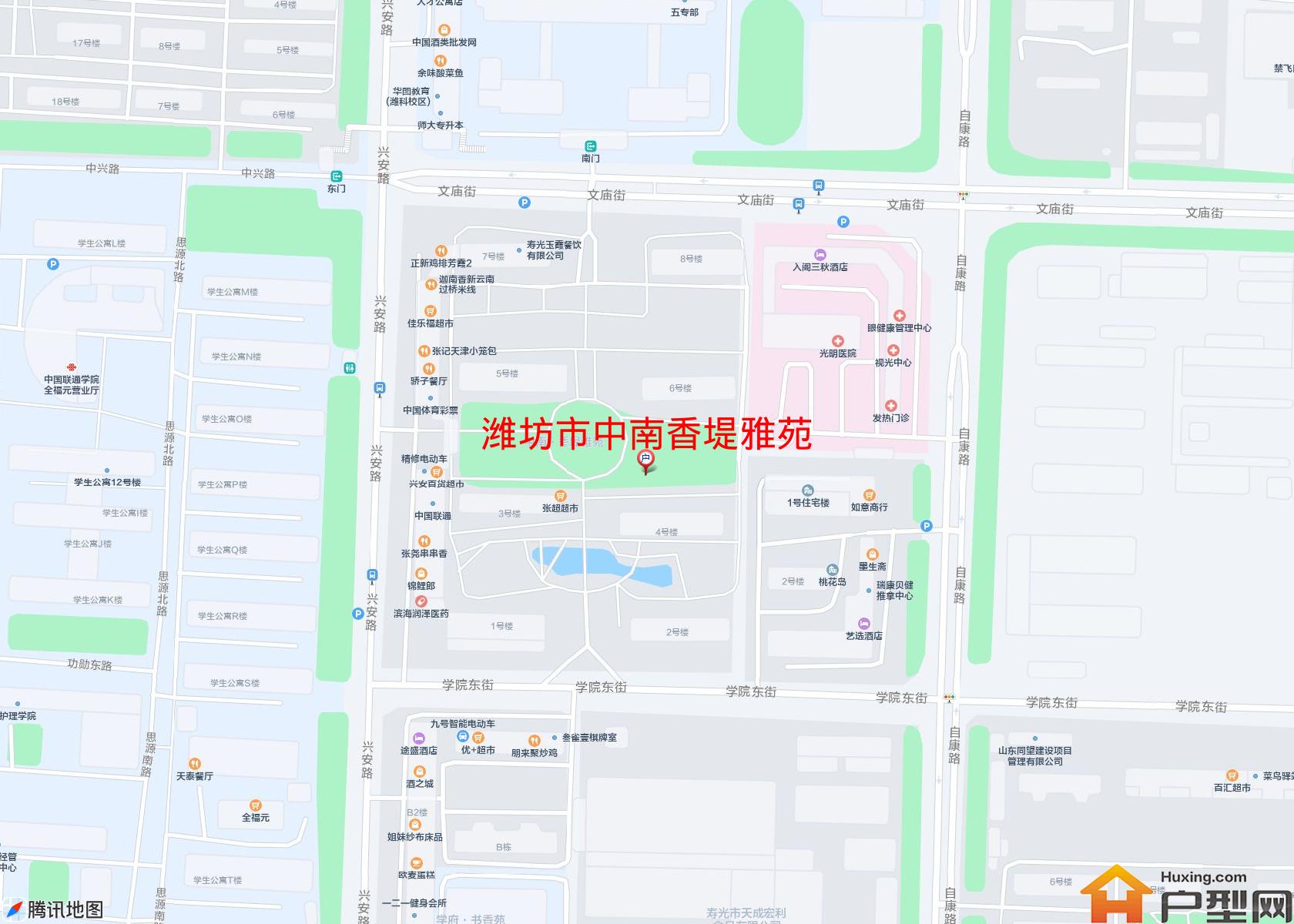 中南香堤雅苑小区 - 户型网