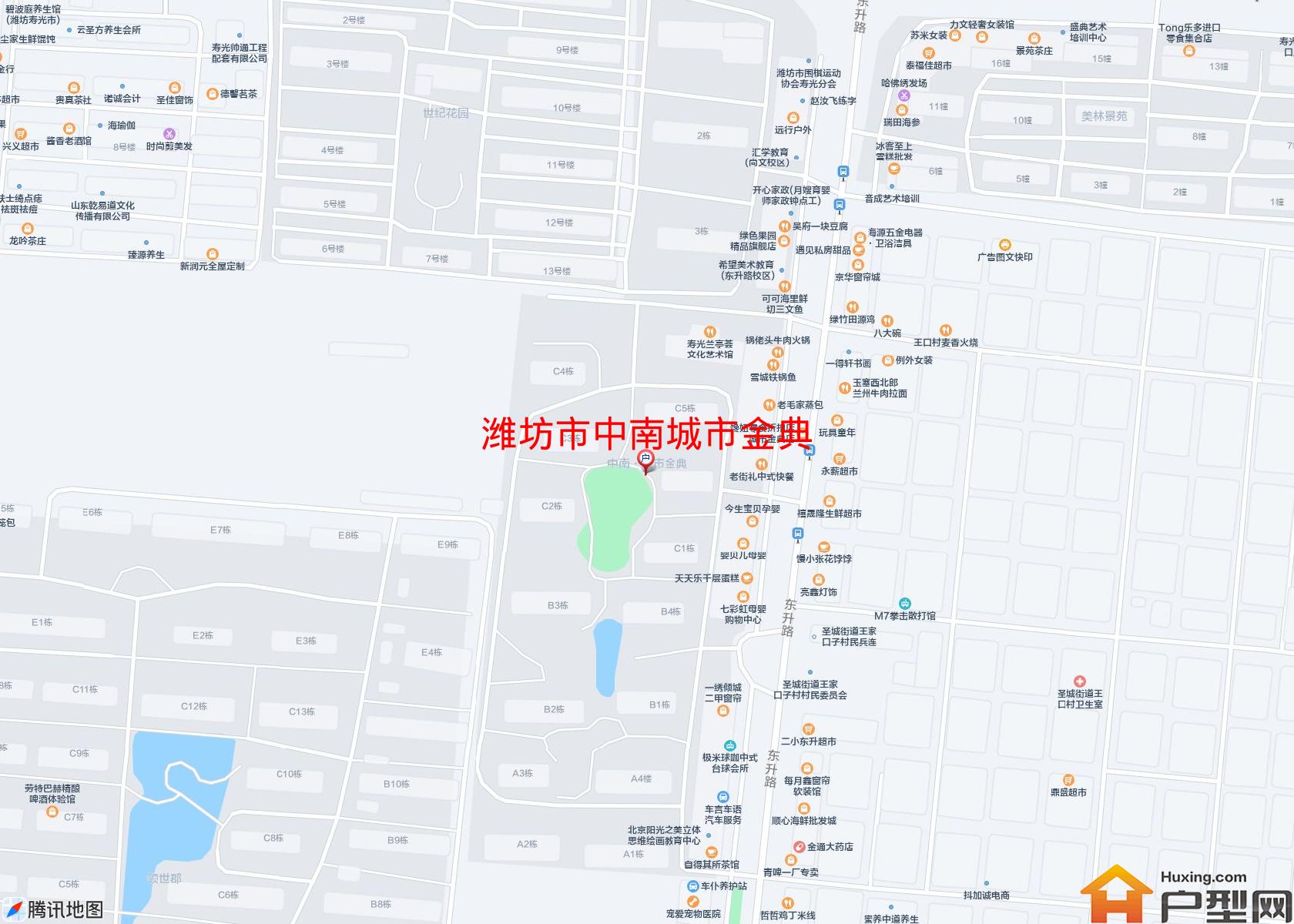 中南城市金典小区 - 户型网