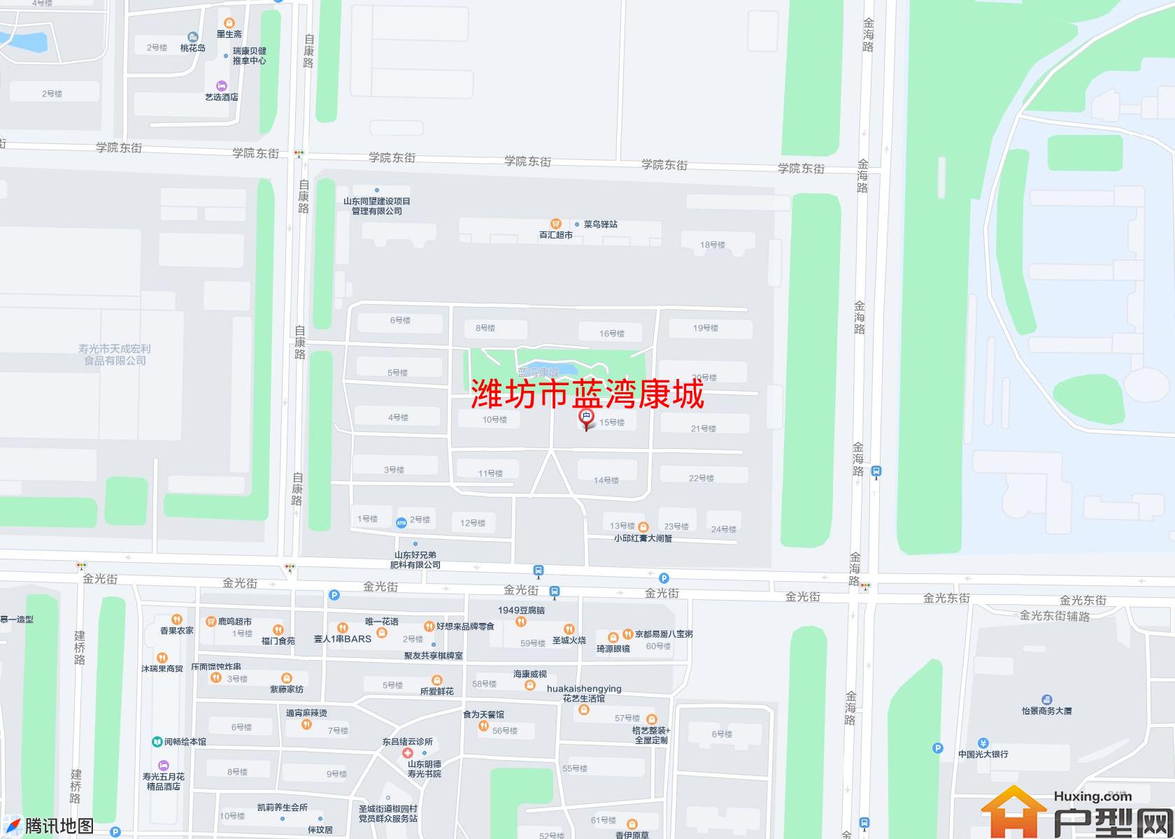蓝湾康城小区 - 户型网