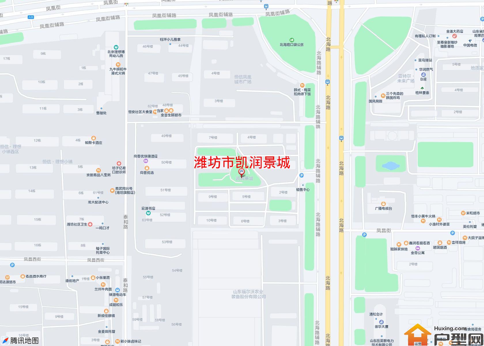 凯润景城小区 - 户型网