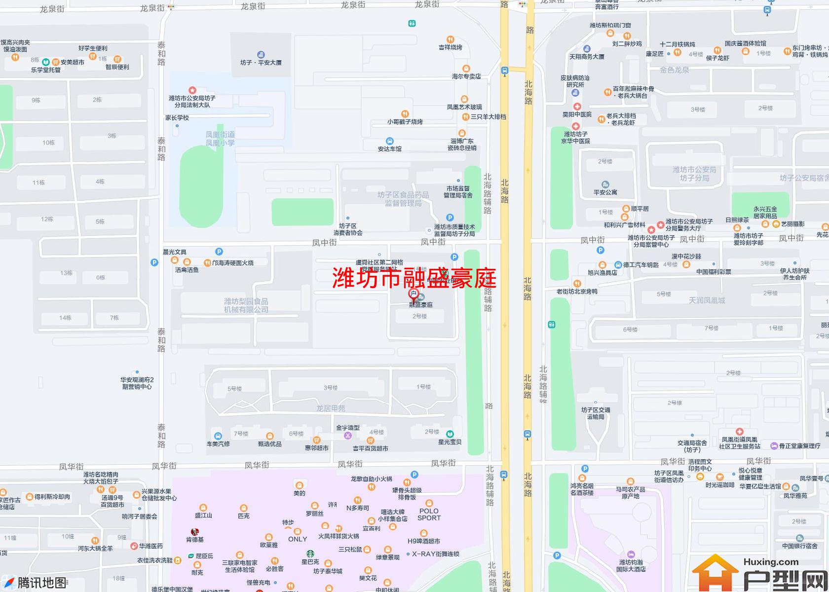 融盛豪庭小区 - 户型网