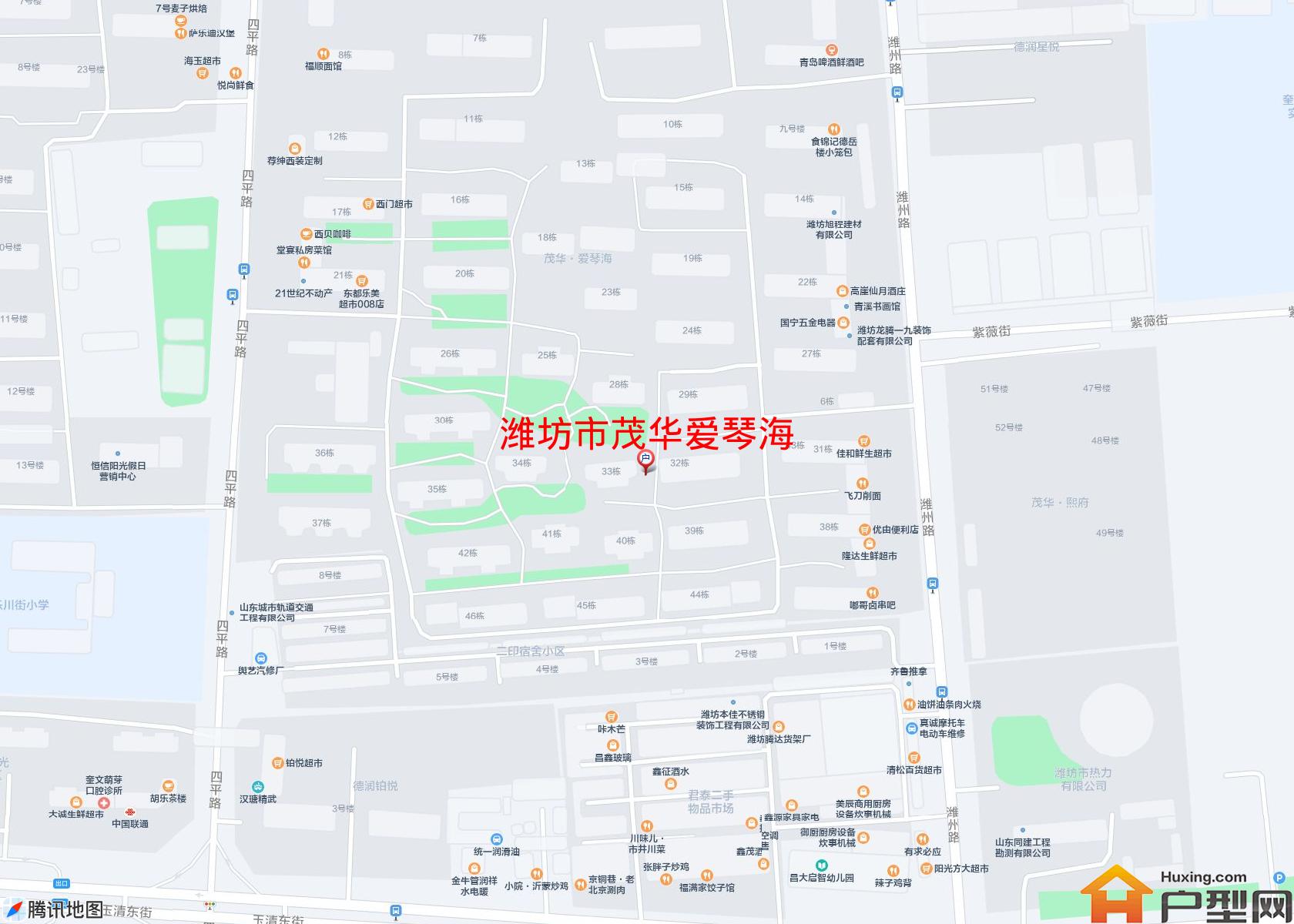 茂华爱琴海小区 - 户型网