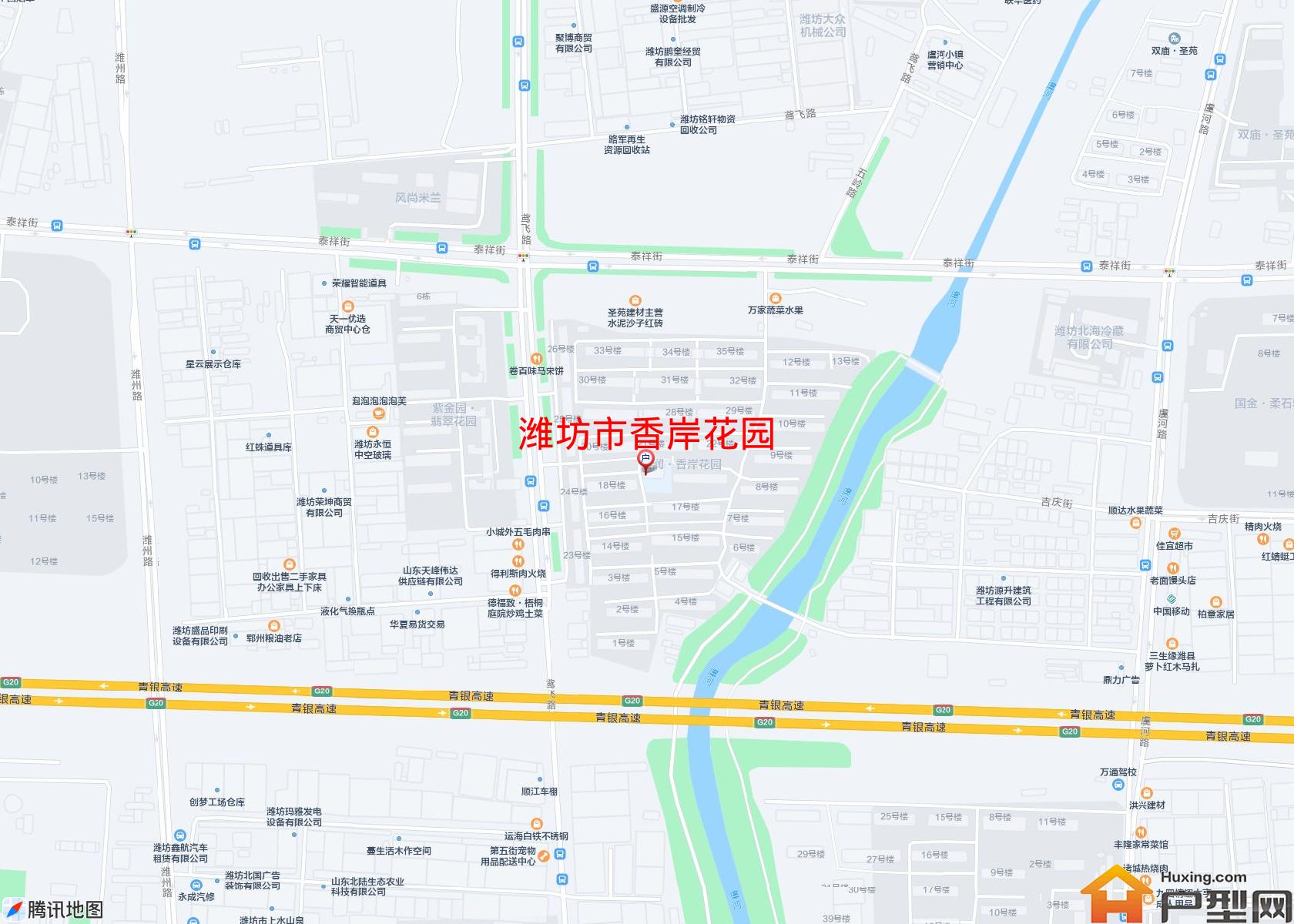 香岸花园小区 - 户型网