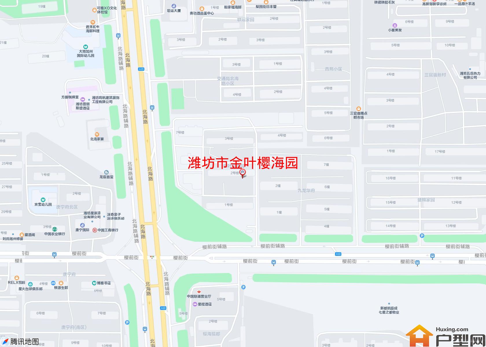 金叶樱海园小区 - 户型网