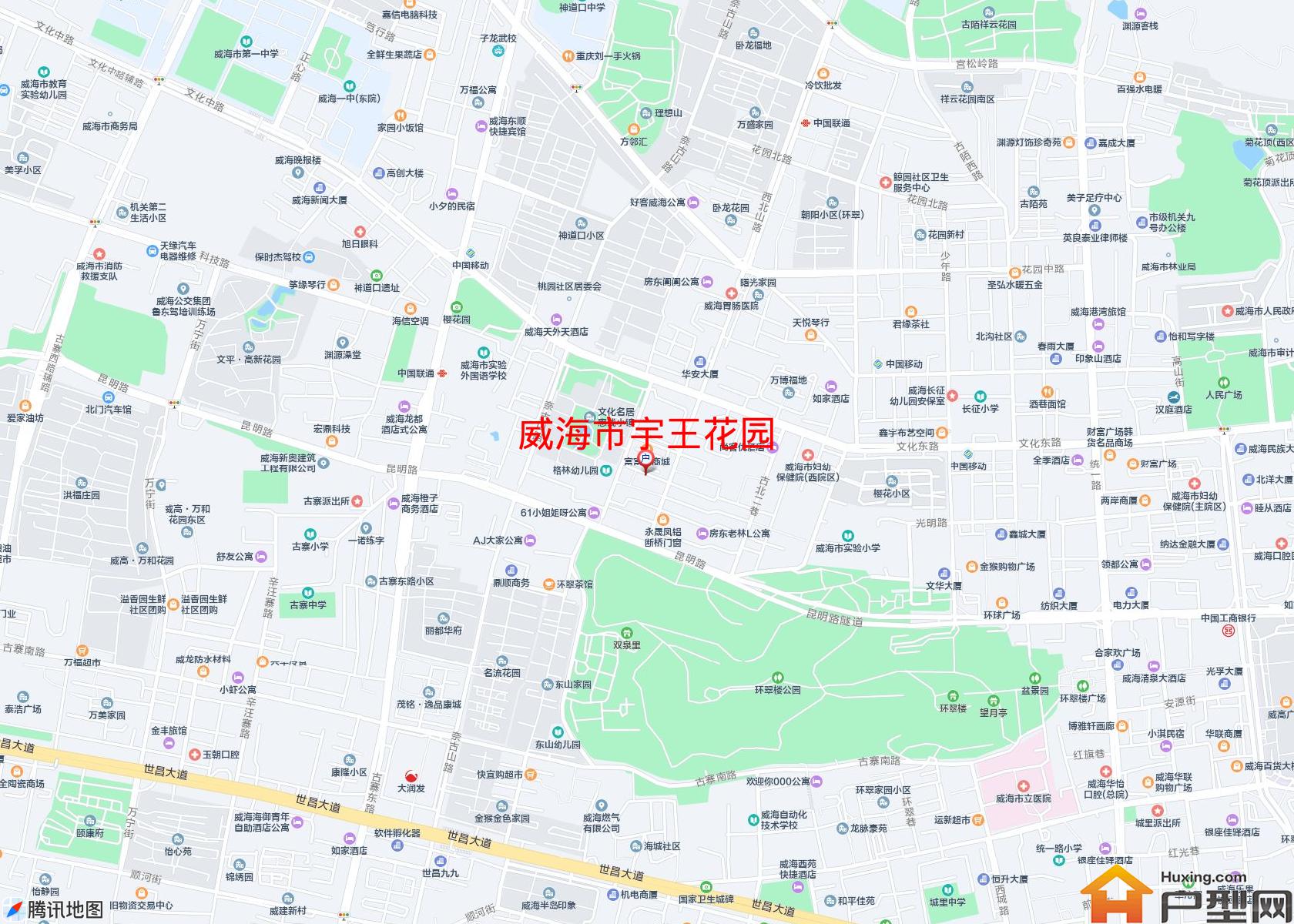 宇王花园小区 - 户型网
