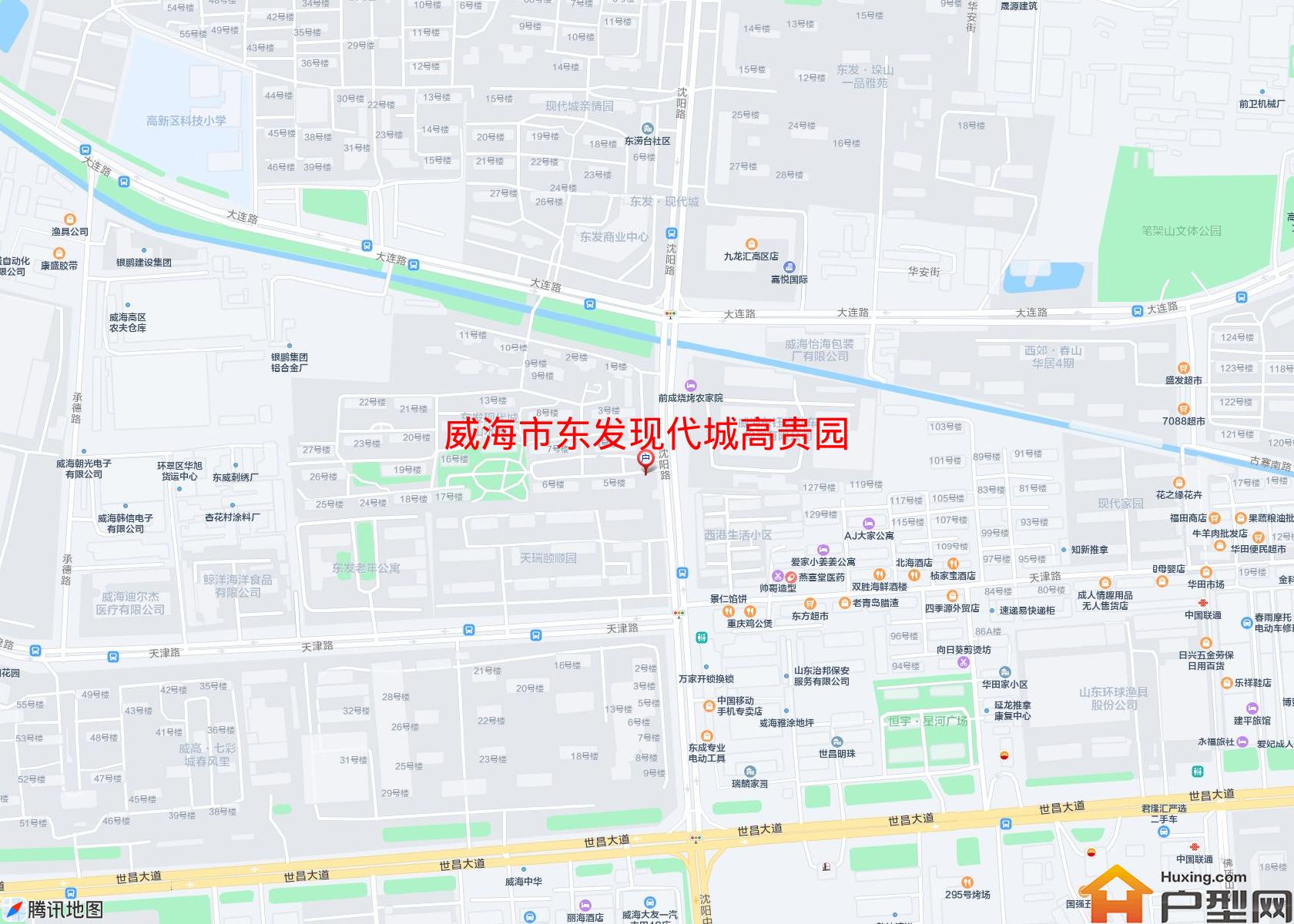 东发现代城高贵园小区 - 户型网