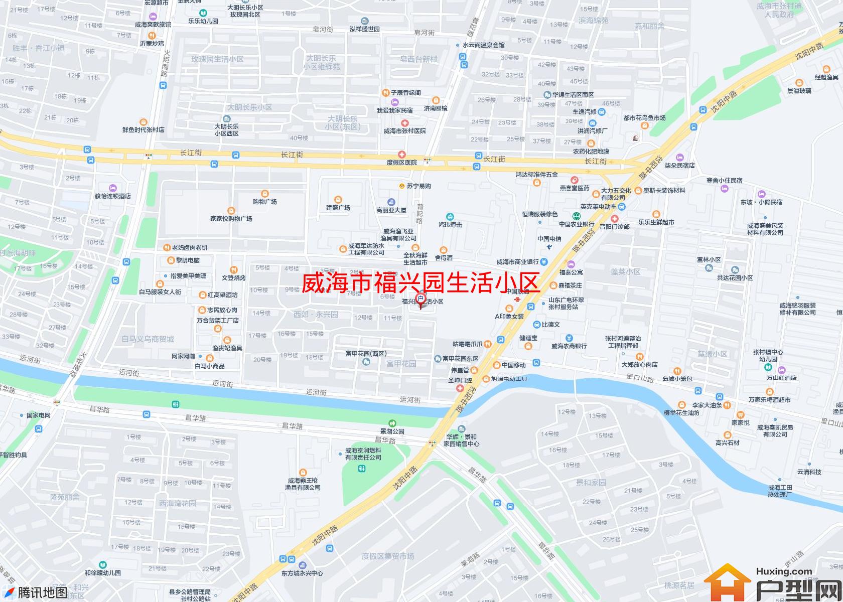 福兴园生活小区小区 - 户型网