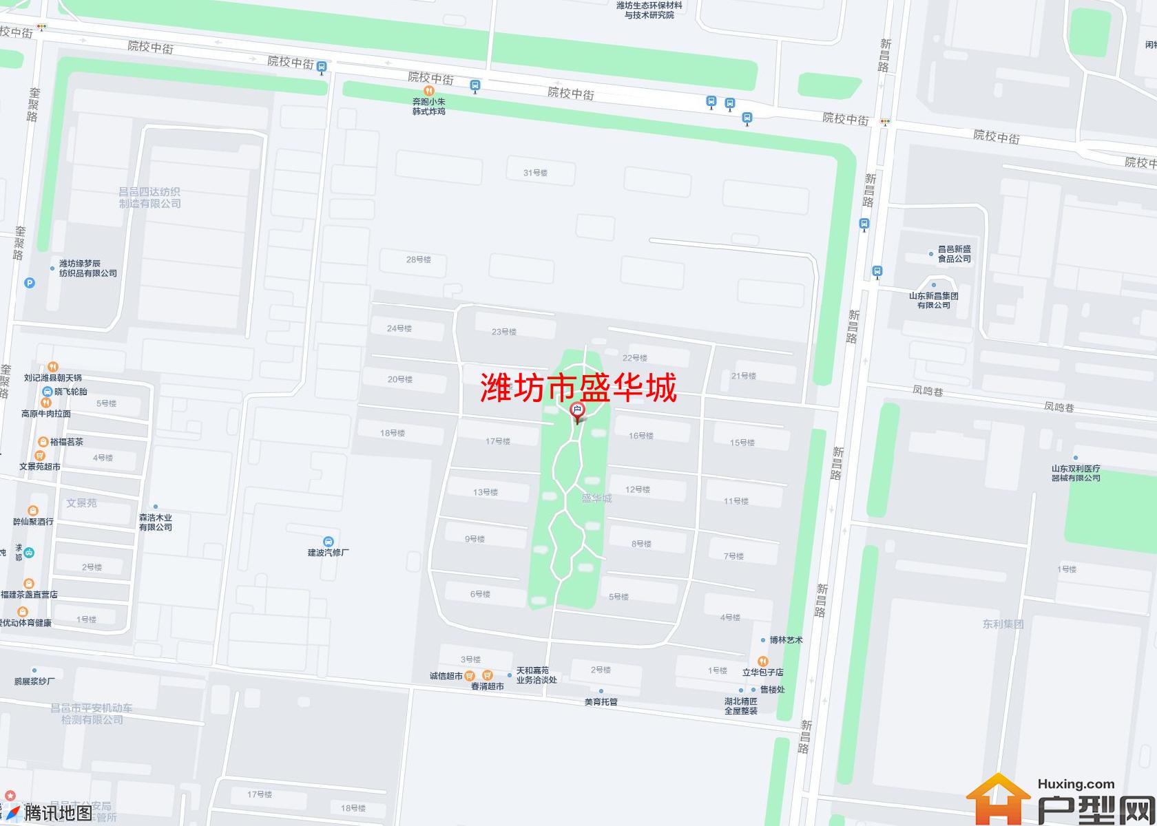 盛华城小区 - 户型网