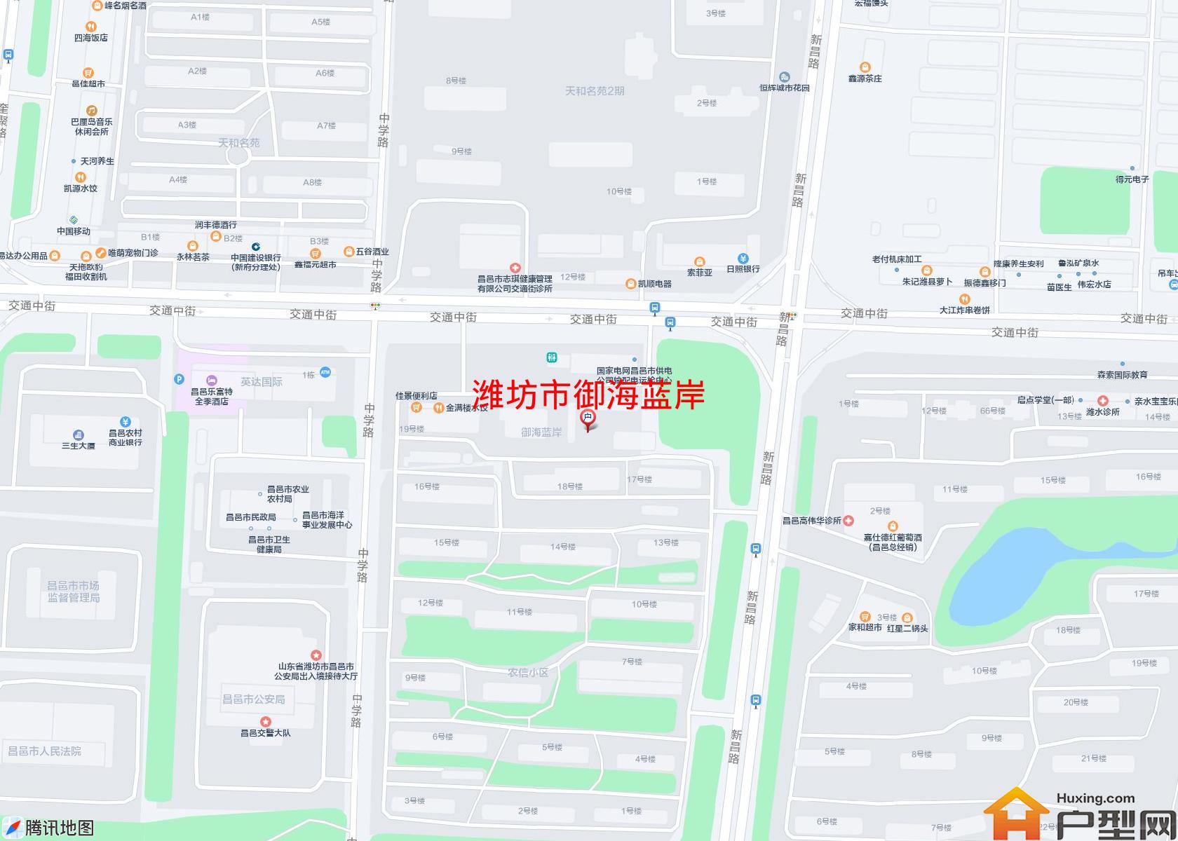 御海蓝岸小区 - 户型网