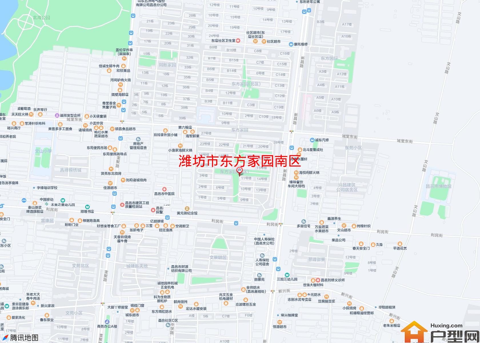 东方家园南区小区 - 户型网