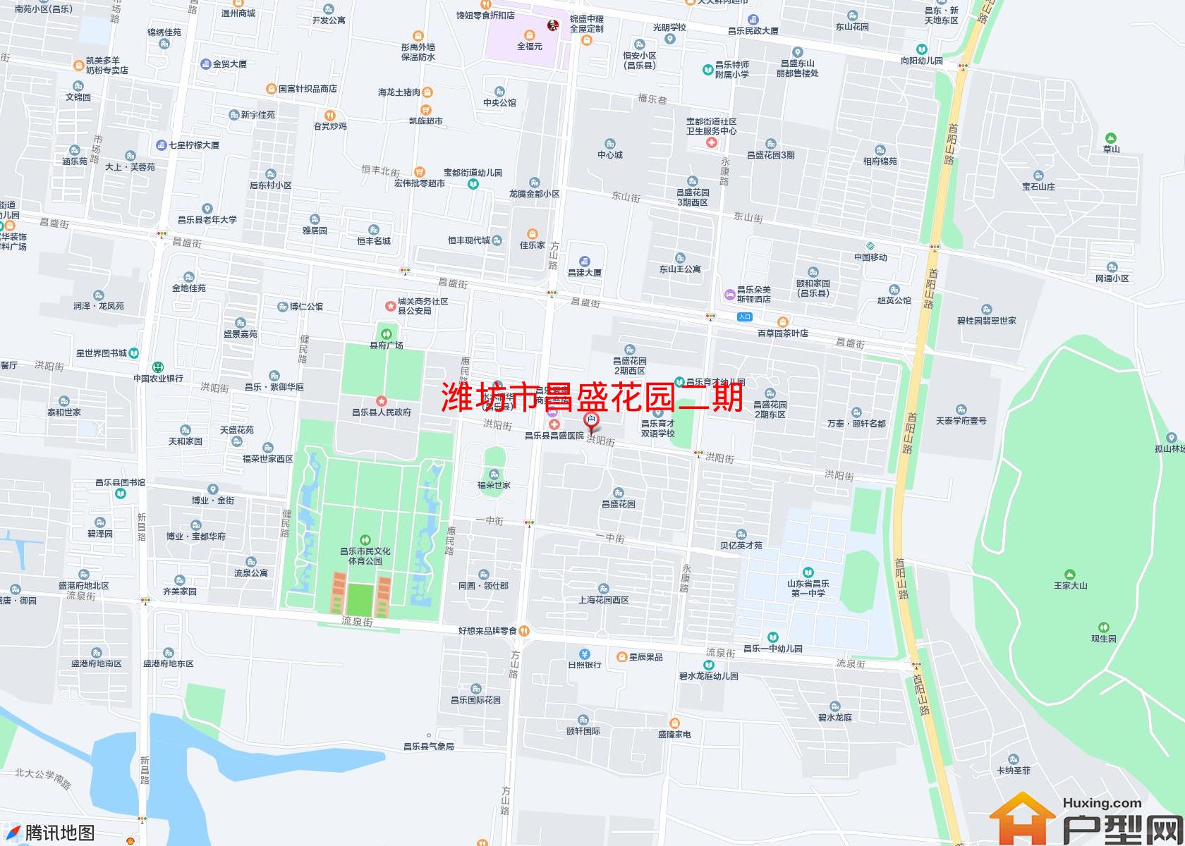 昌盛花园二期小区 - 户型网