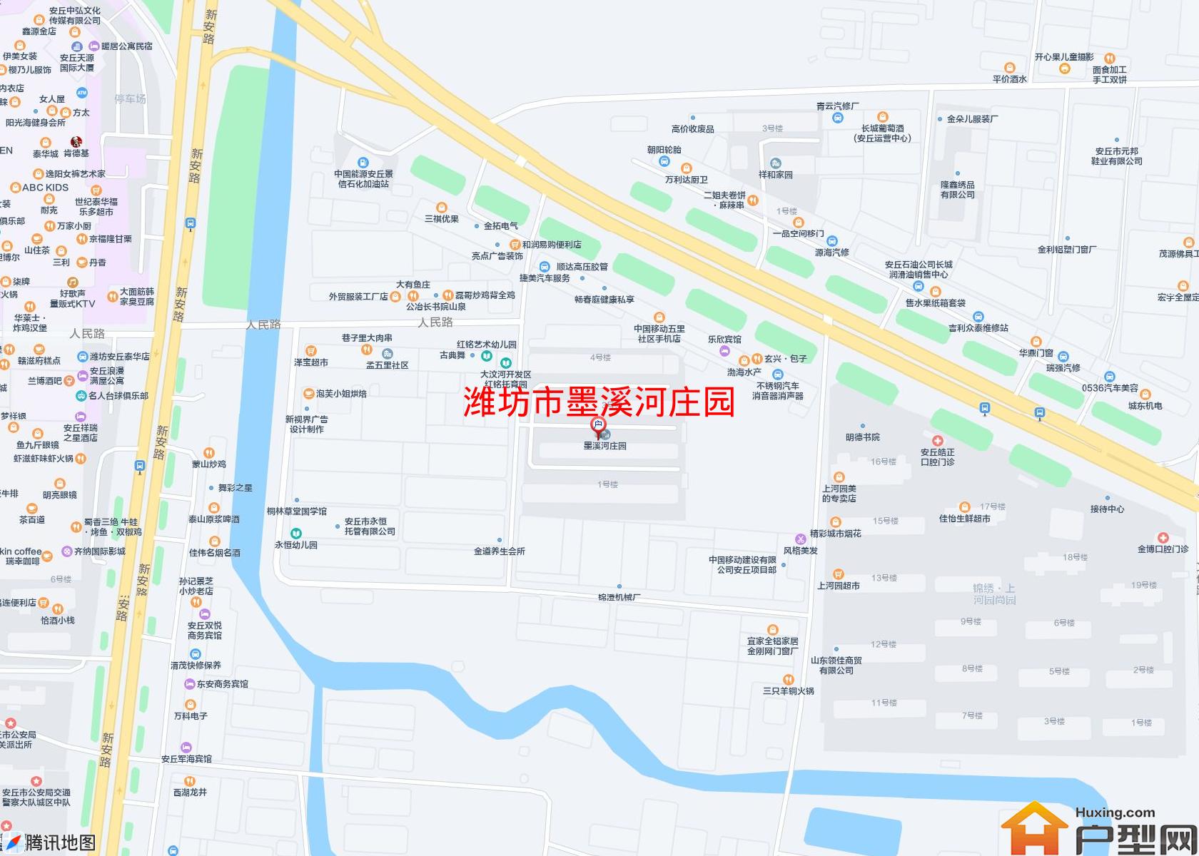 墨溪河庄园小区 - 户型网