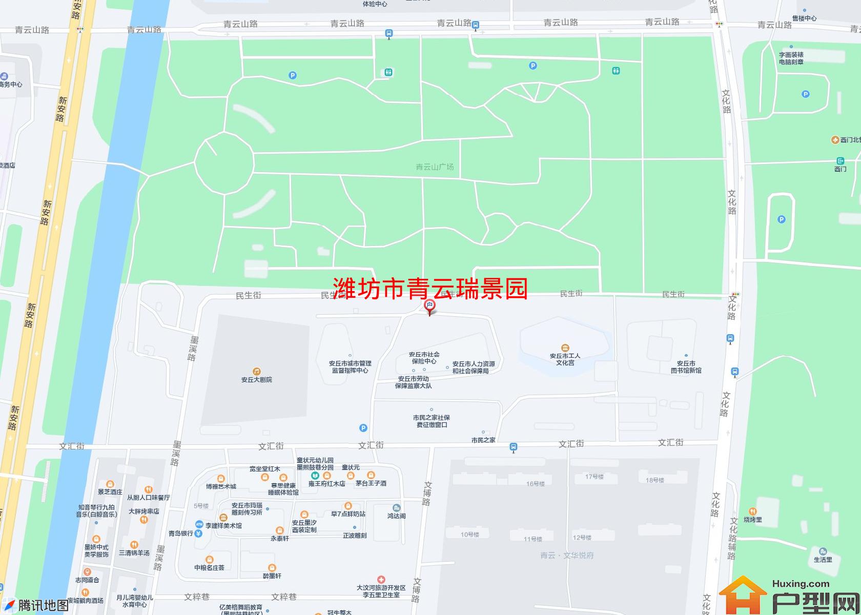 青云瑞景园小区 - 户型网