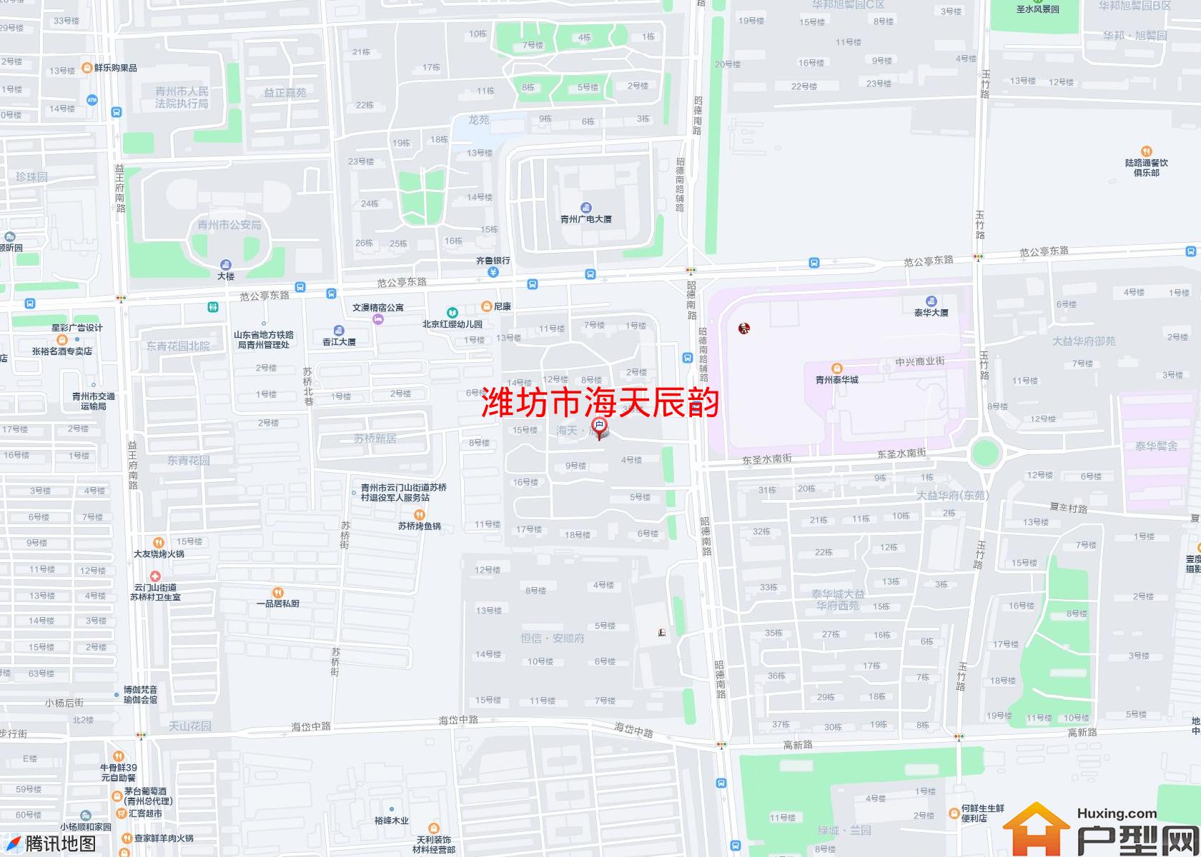 海天辰韵小区 - 户型网