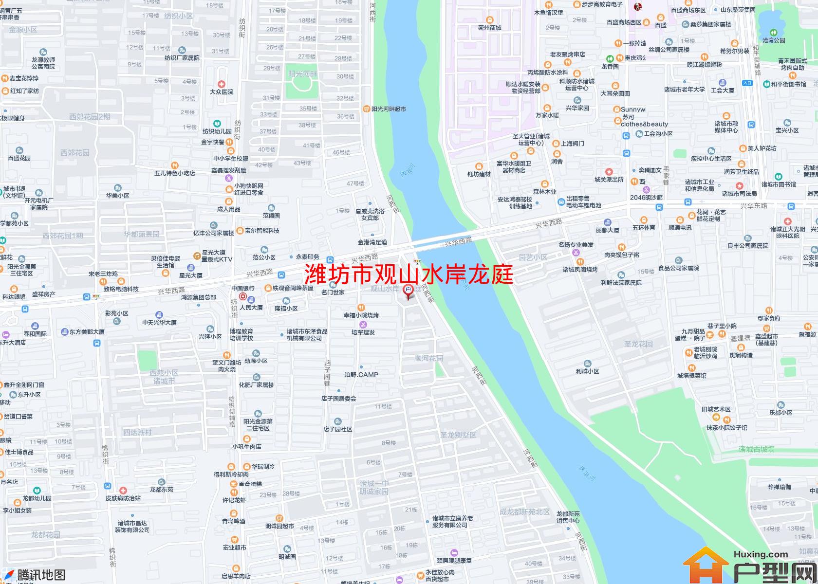 观山水岸龙庭小区 - 户型网