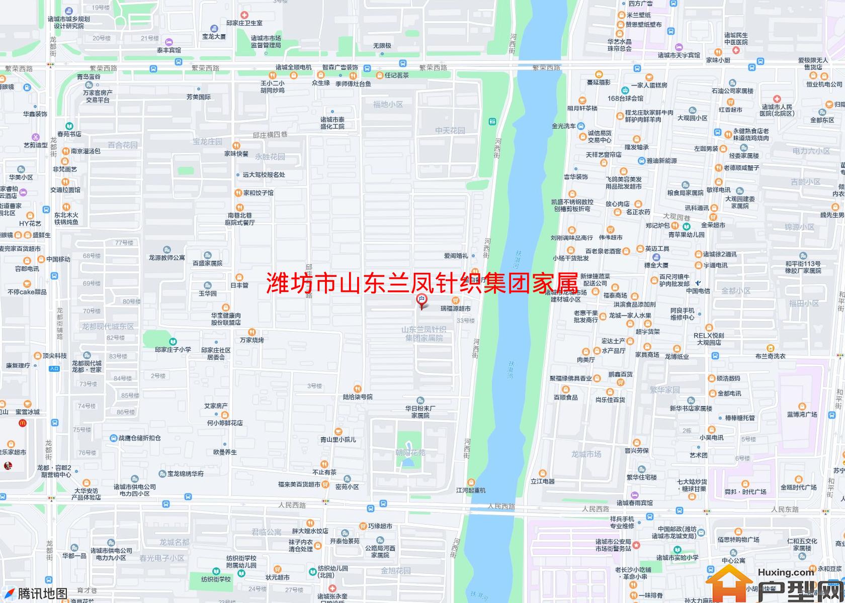 山东兰凤针织集团家属院小区 - 户型网