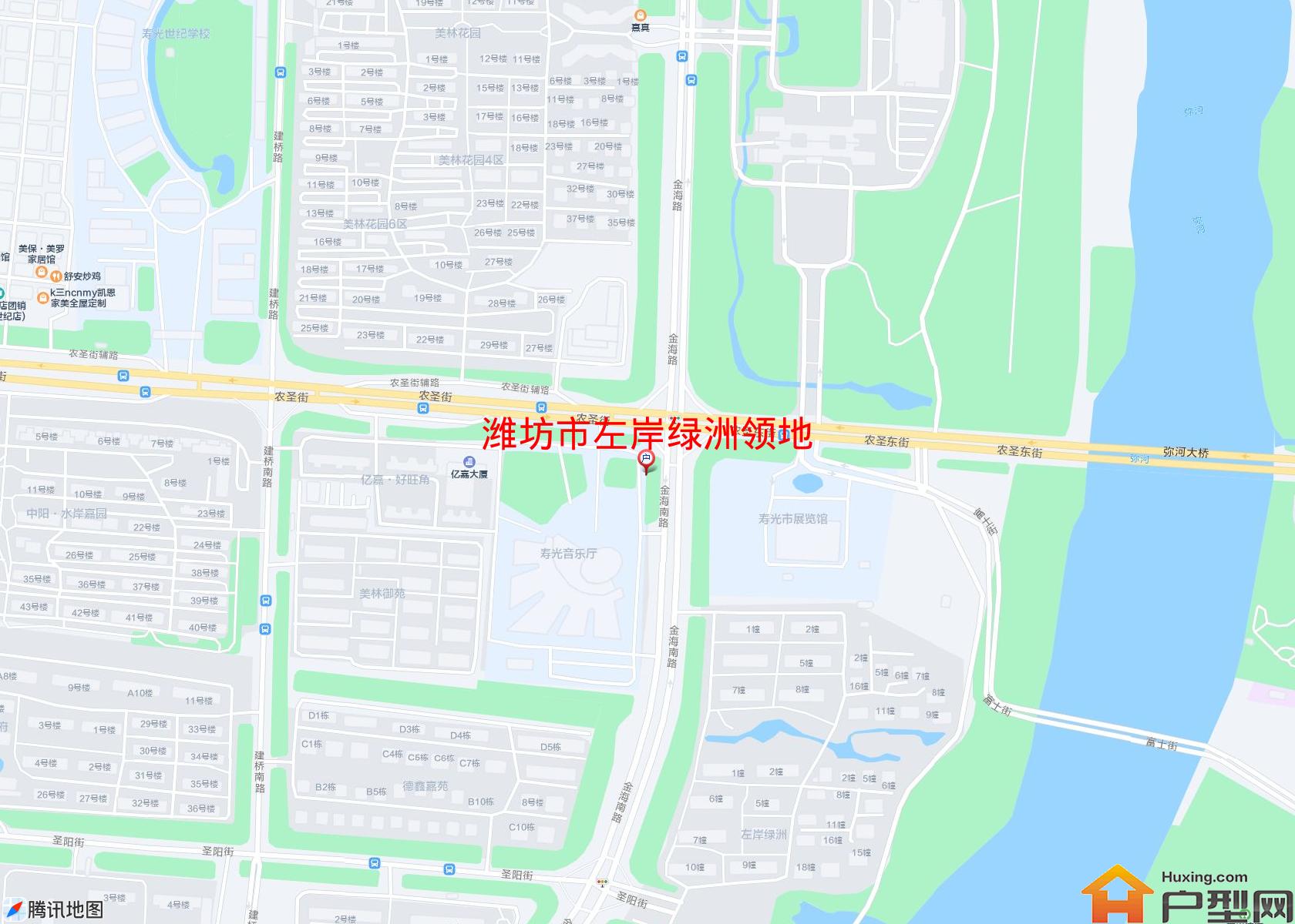 左岸绿洲领地小区 - 户型网