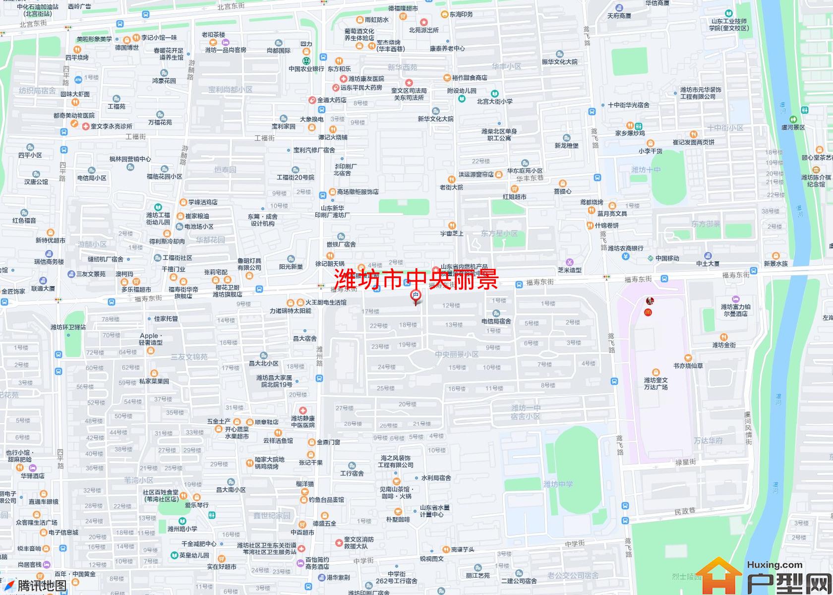 中央丽景小区 - 户型网
