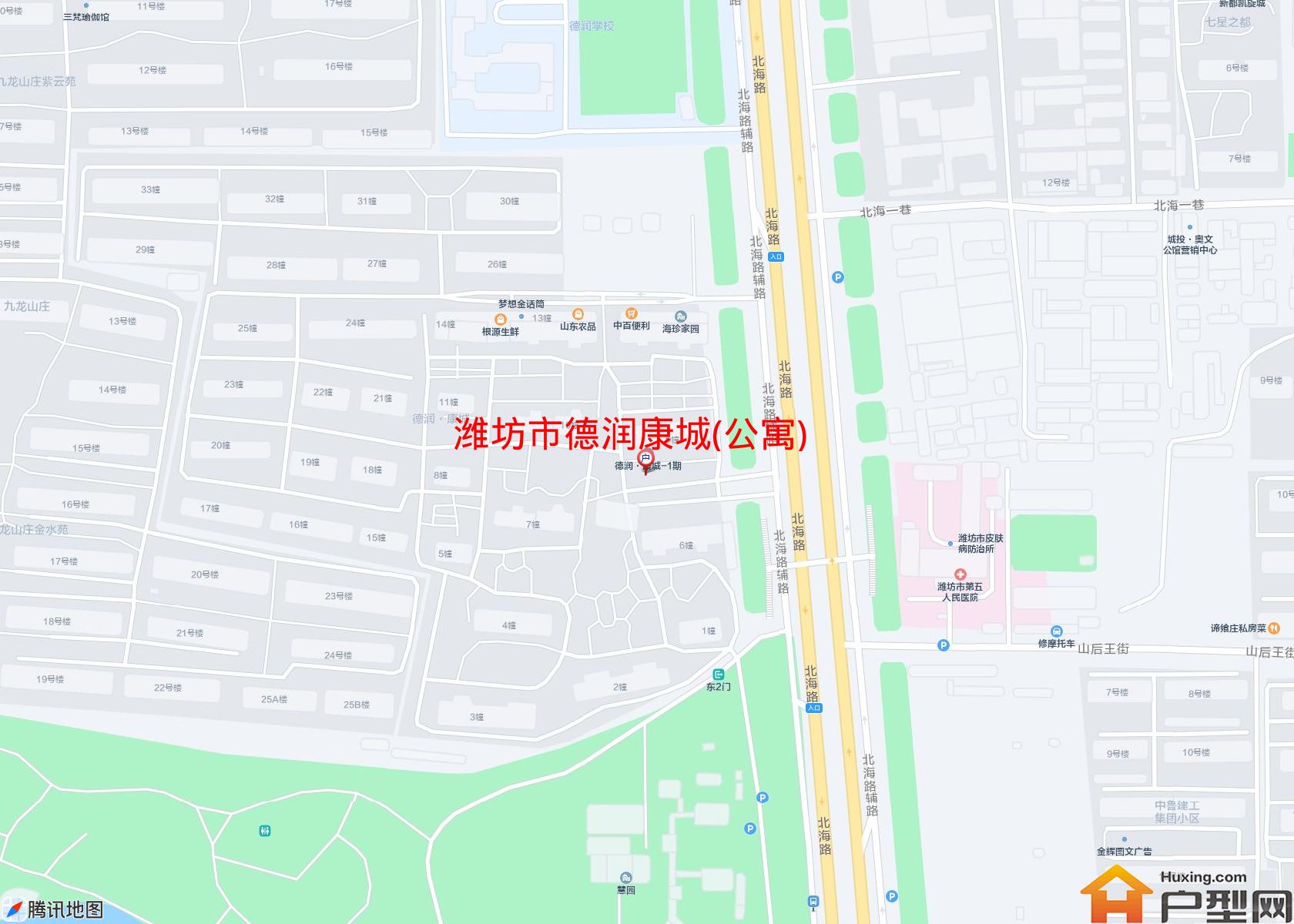德润康城(公寓)小区 - 户型网