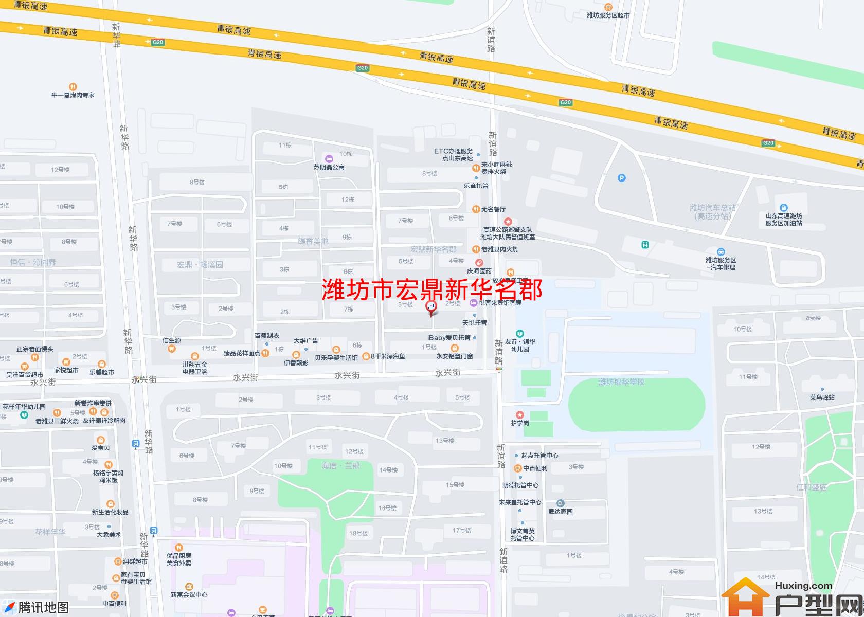 宏鼎新华名郡小区 - 户型网 宏鼎新华名郡小区 - 户型网