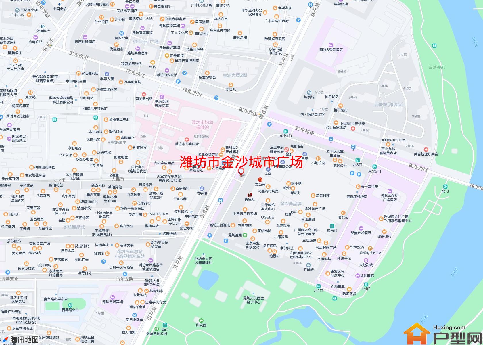 金沙城市广场小区 - 户型网