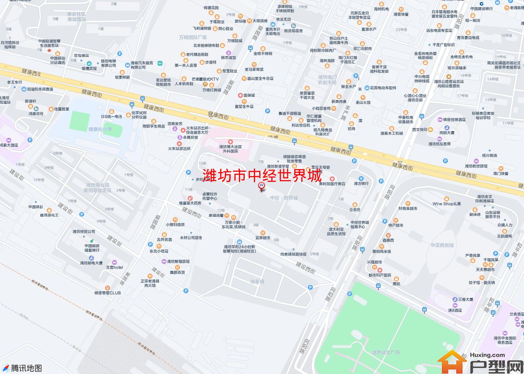 中经世界城小区 - 户型网