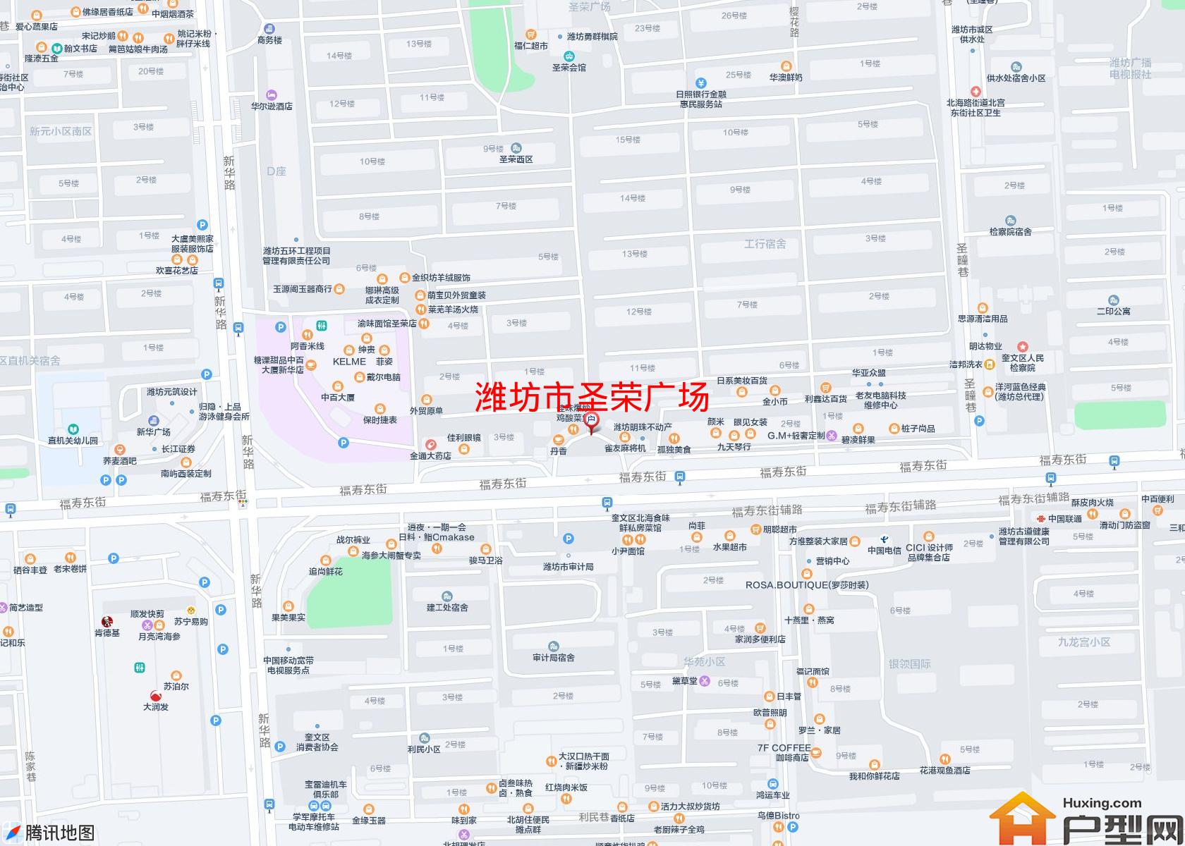 圣荣广场小区 - 户型网 圣荣广场小区 - 户型网