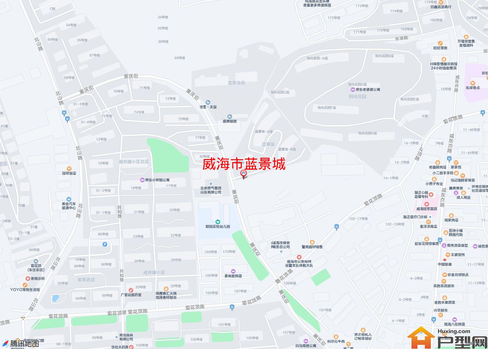 蓝景城小区 - 户型网