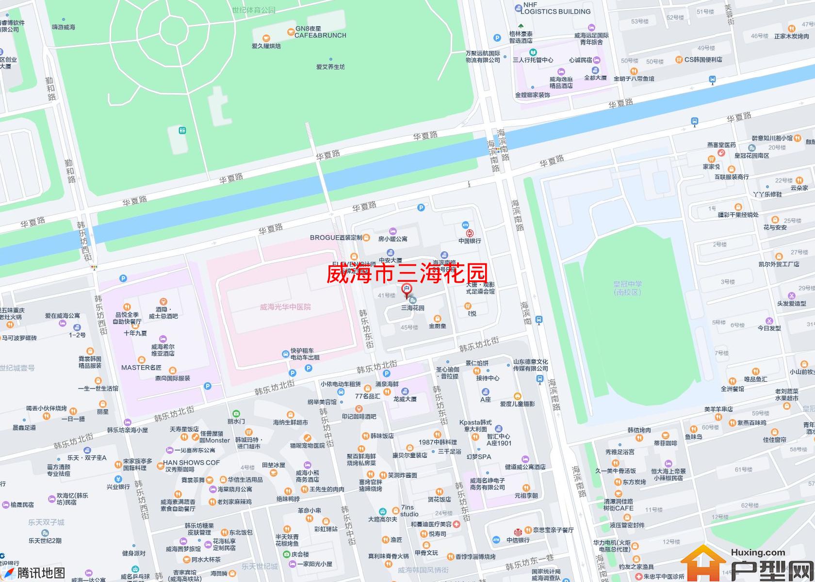 三海花园小区 - 户型网