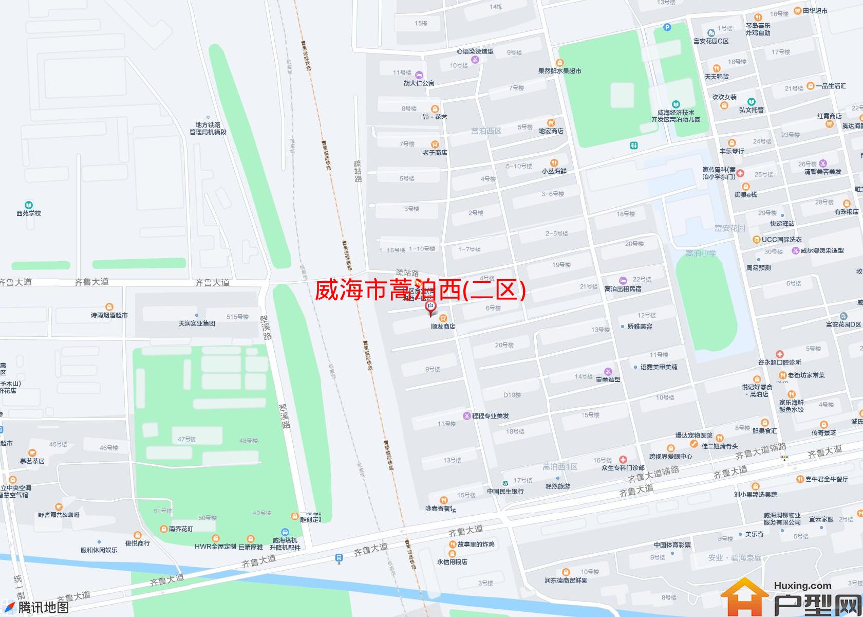 蒿泊西(二区)小区 - 户型网