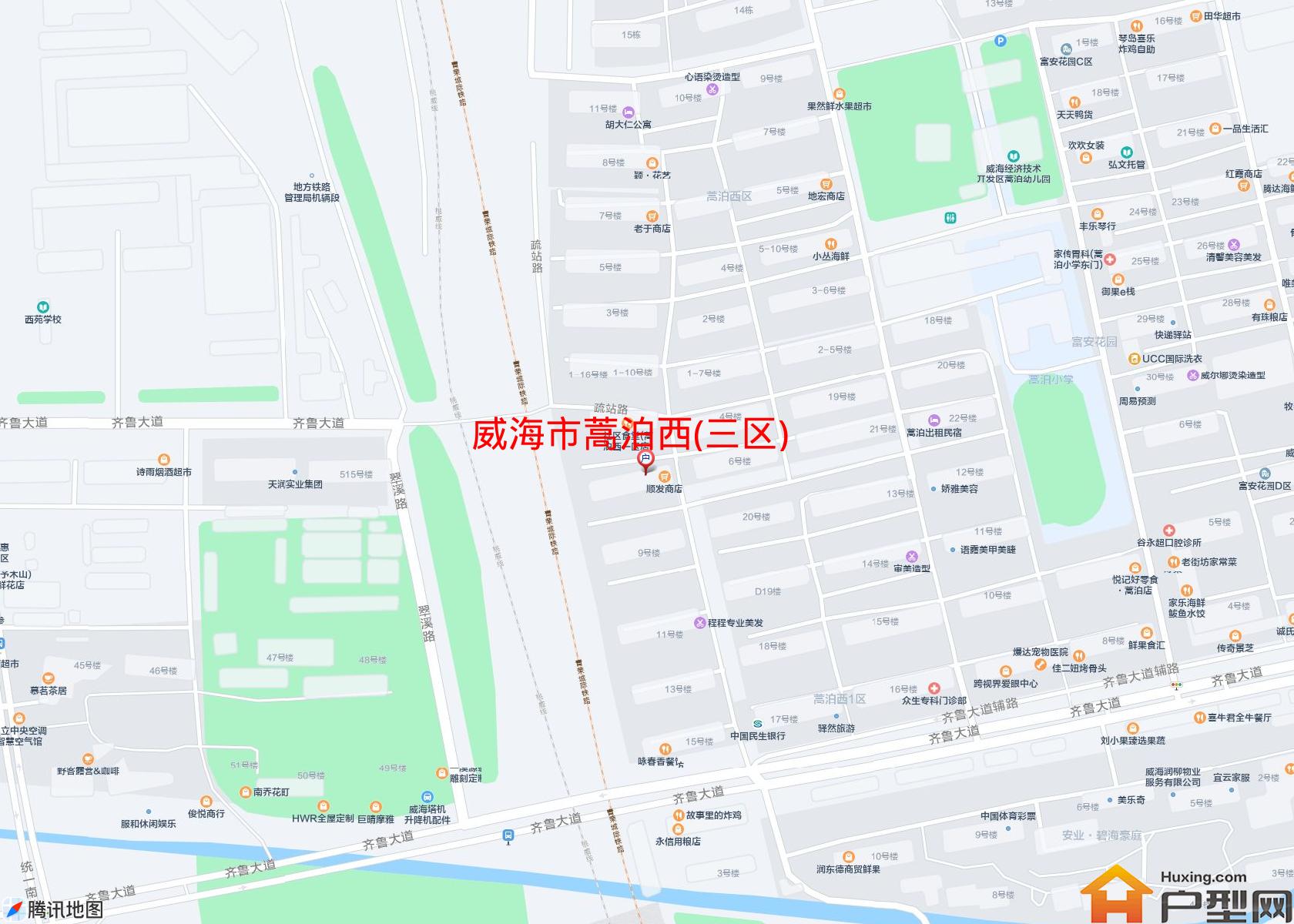 蒿泊西(三区)小区 - 户型网