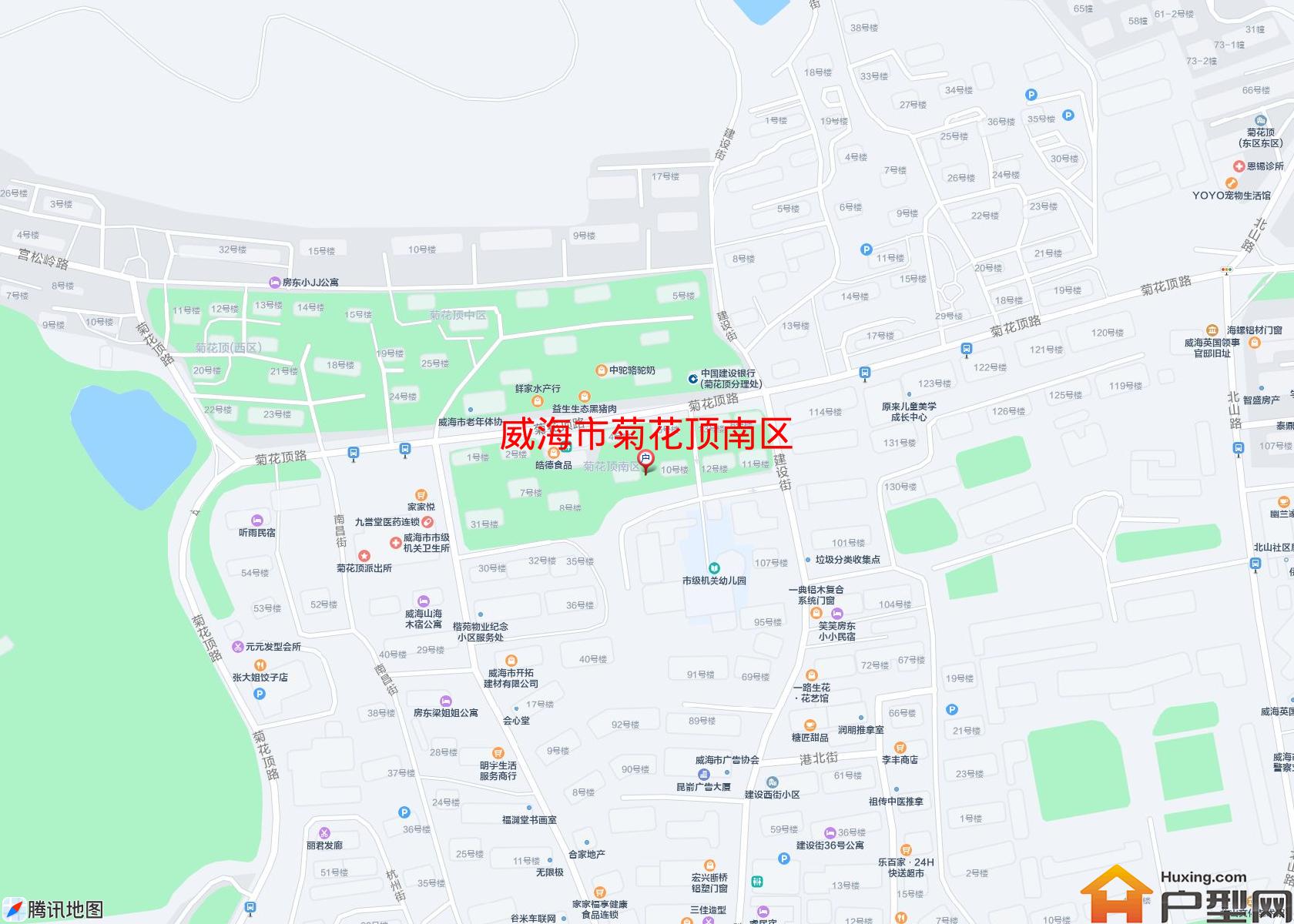 菊花顶南区小区 - 户型网