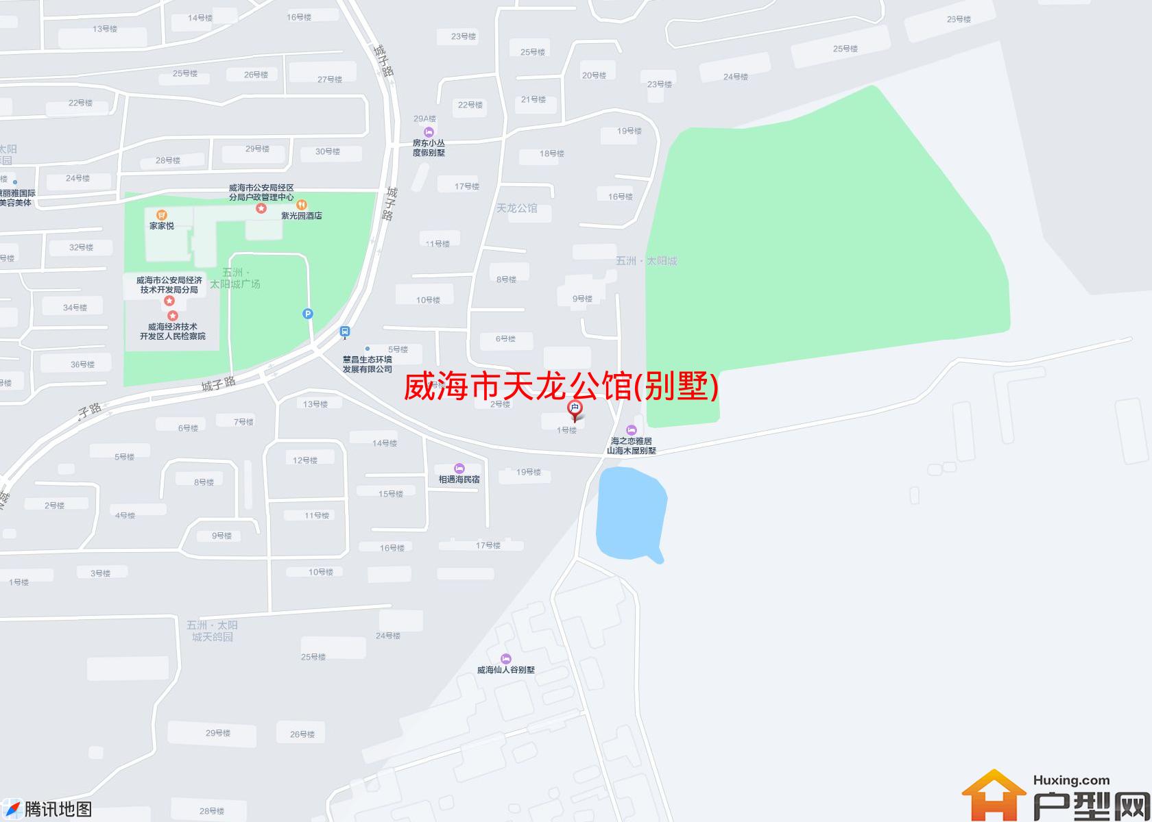 天龙公馆(别墅)小区 - 户型网