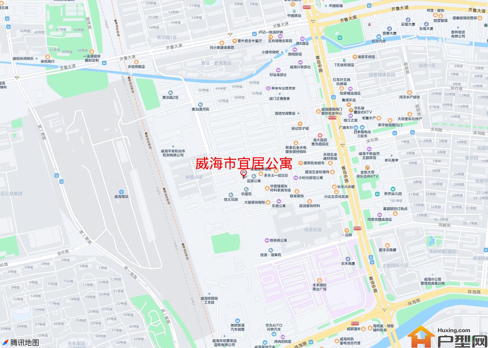 宜居公寓小区 - 户型网