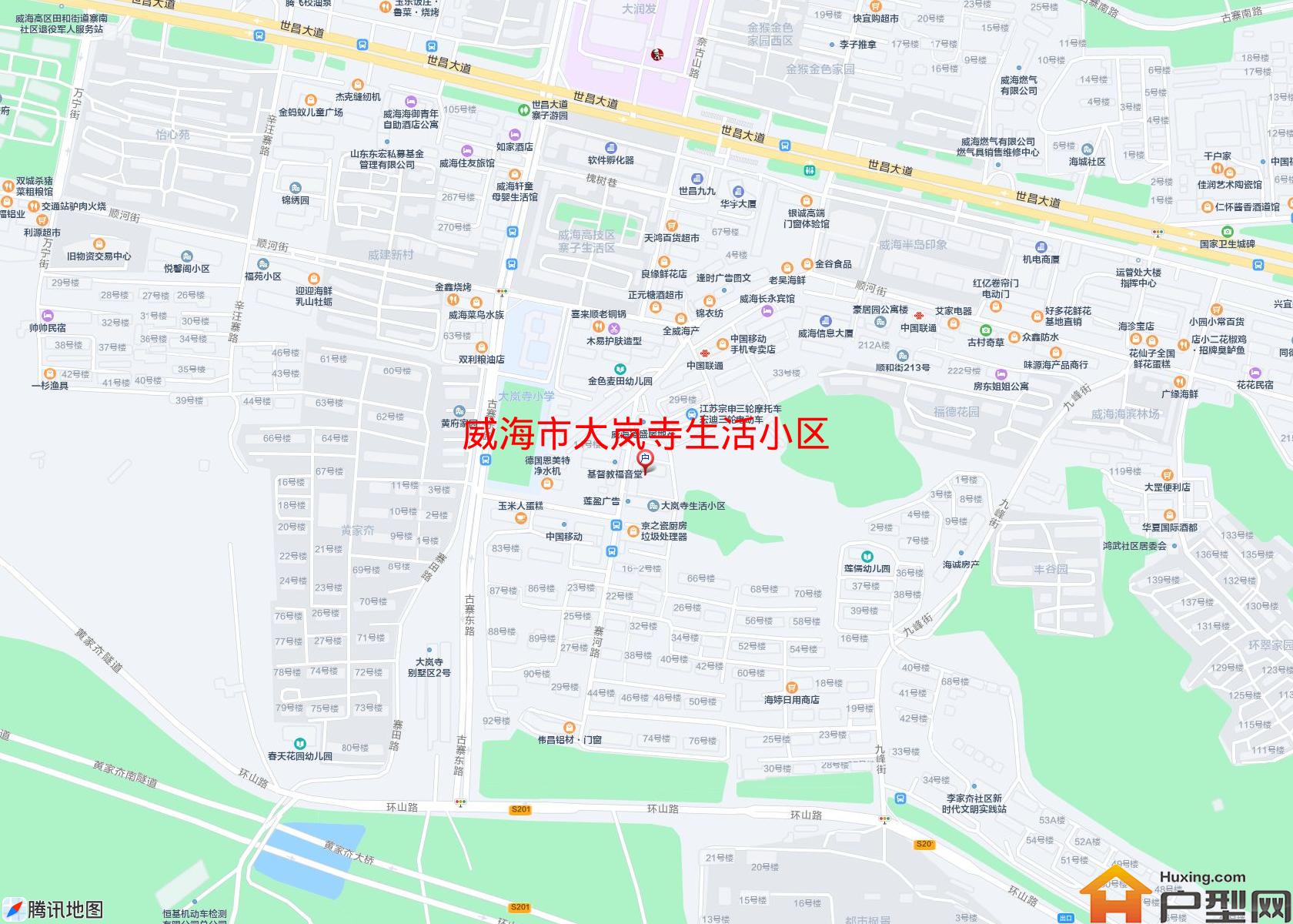 大岚寺生活小区小区 - 户型网