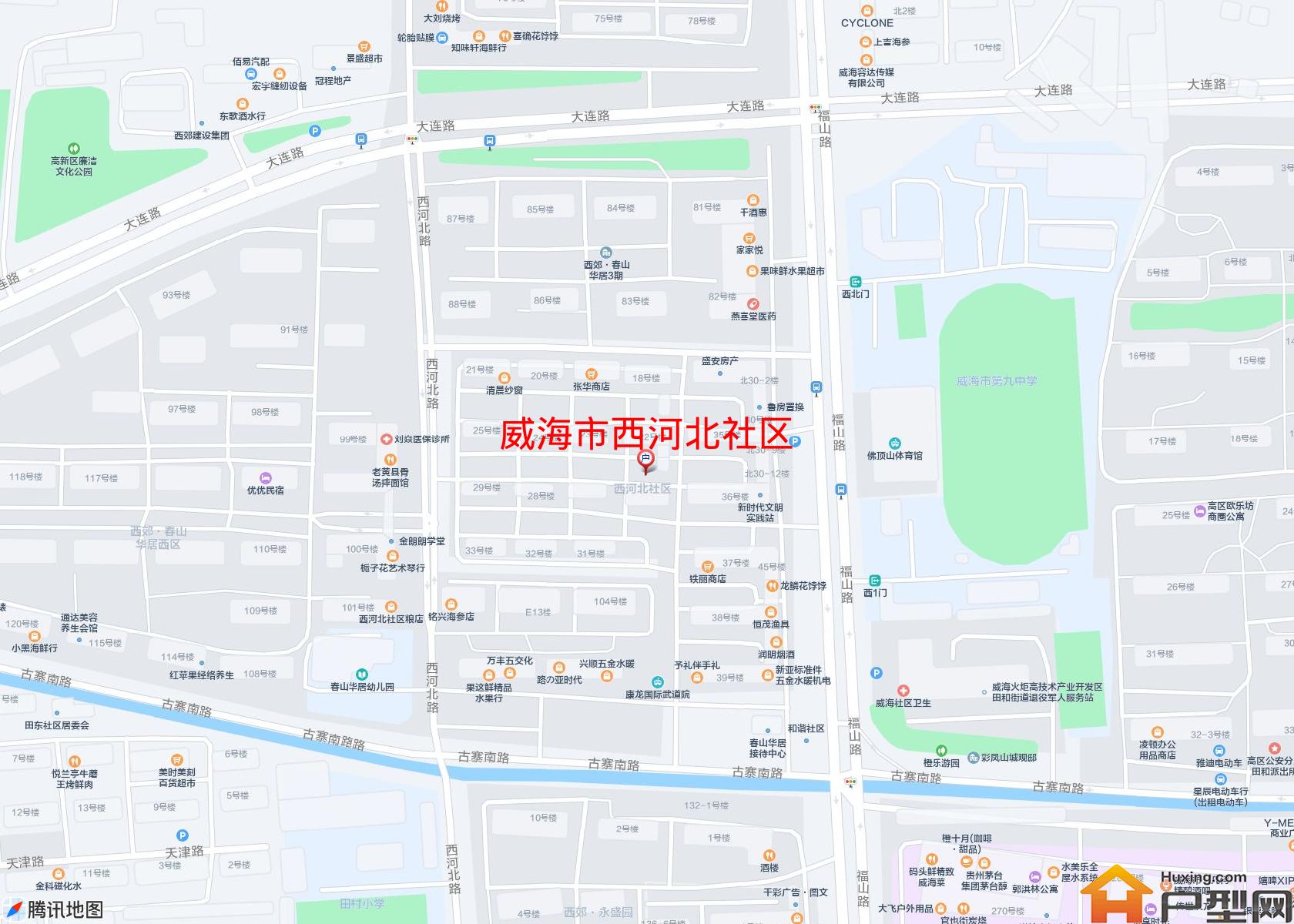 西河北社区小区 - 户型网