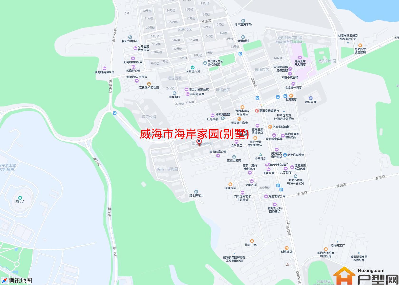 海岸家园(别墅)小区 - 户型网
