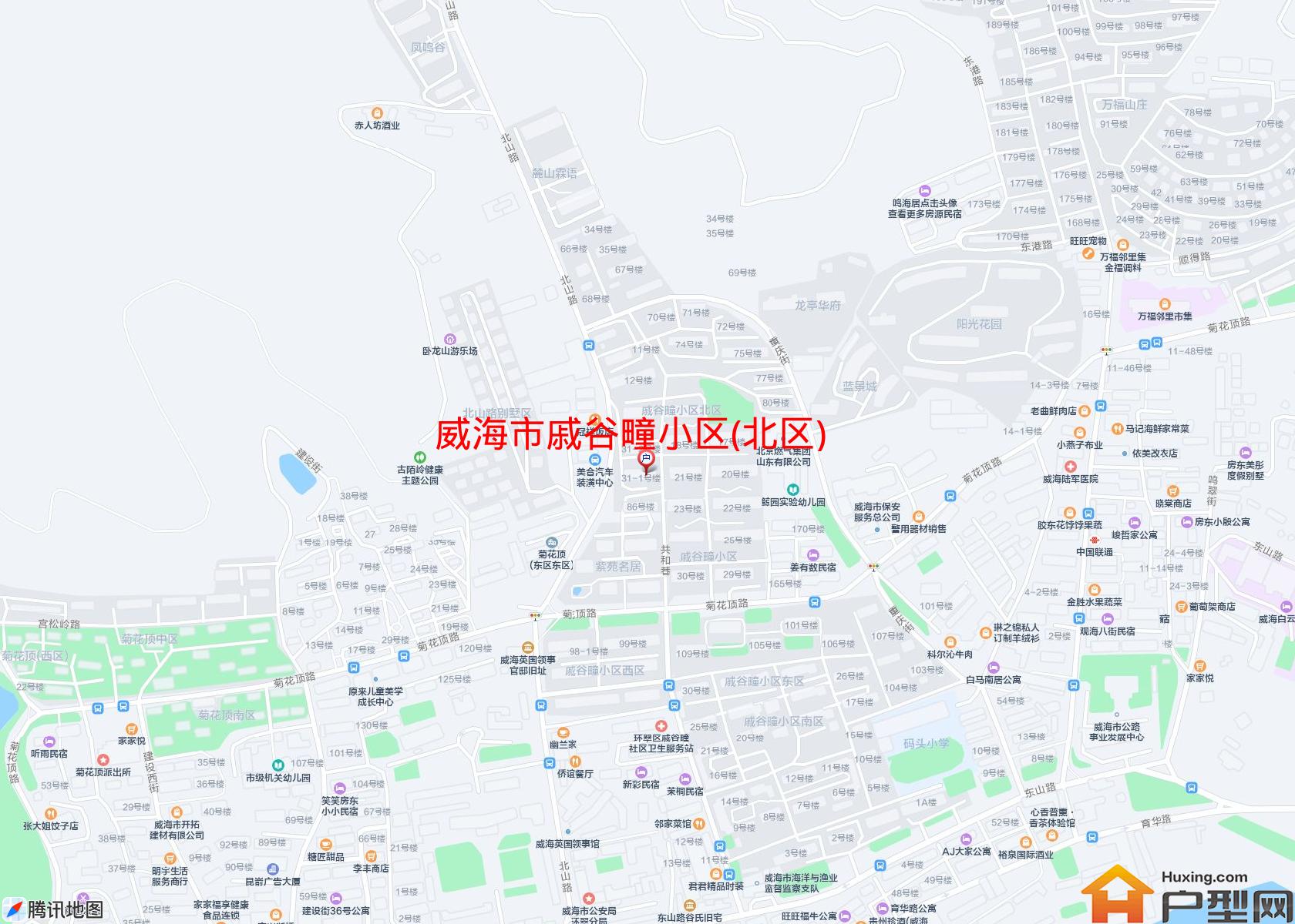 戚谷疃小区(北区)小区 - 户型网