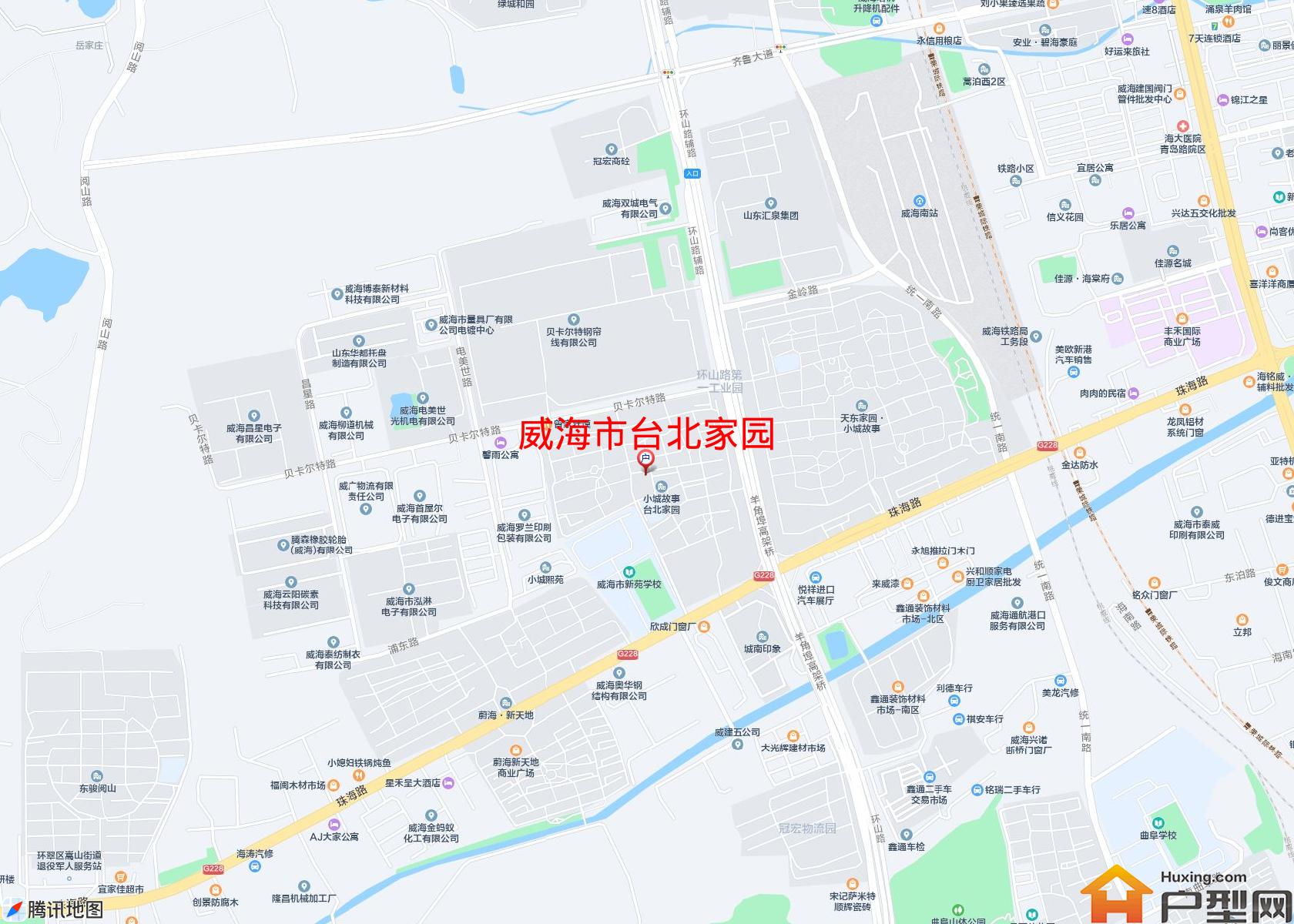 台北家园小区 - 户型网