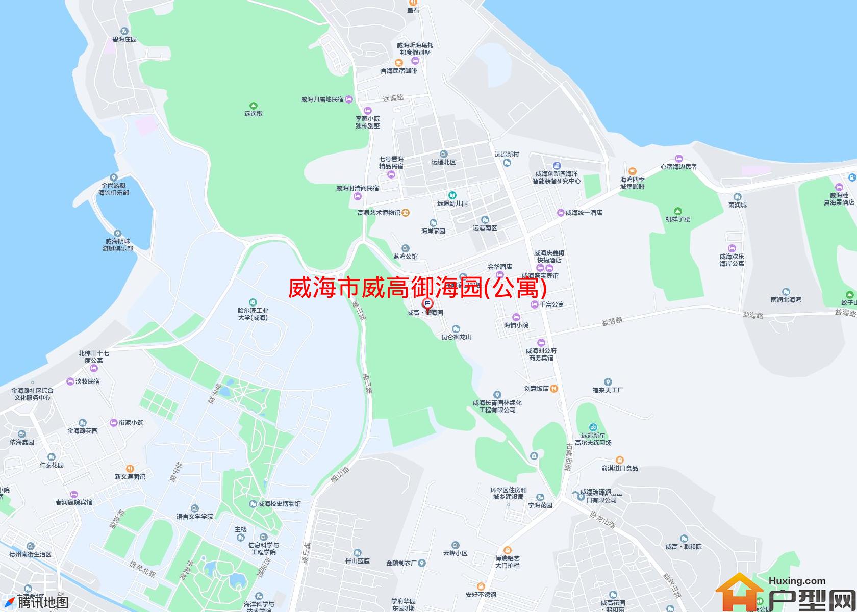 威高御海园(公寓)小区 - 户型网