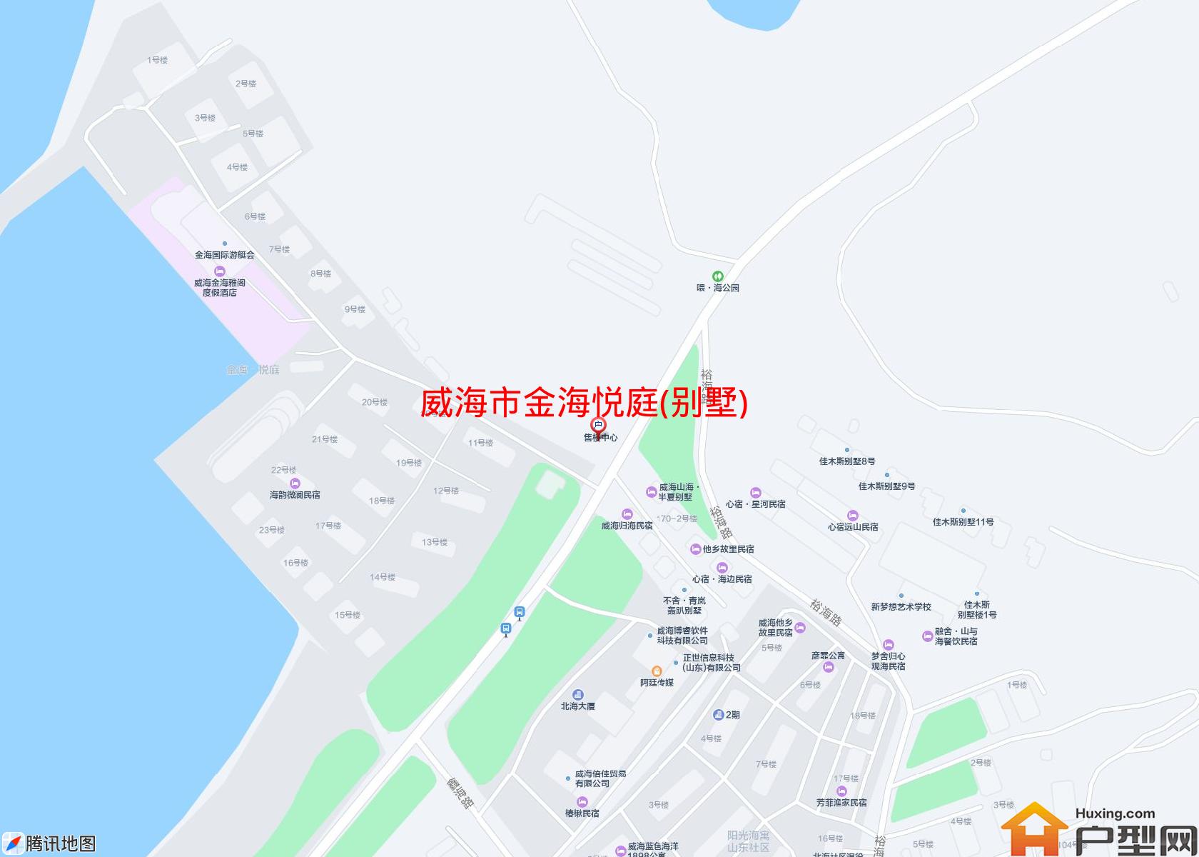 金海悦庭(别墅)小区 - 户型网