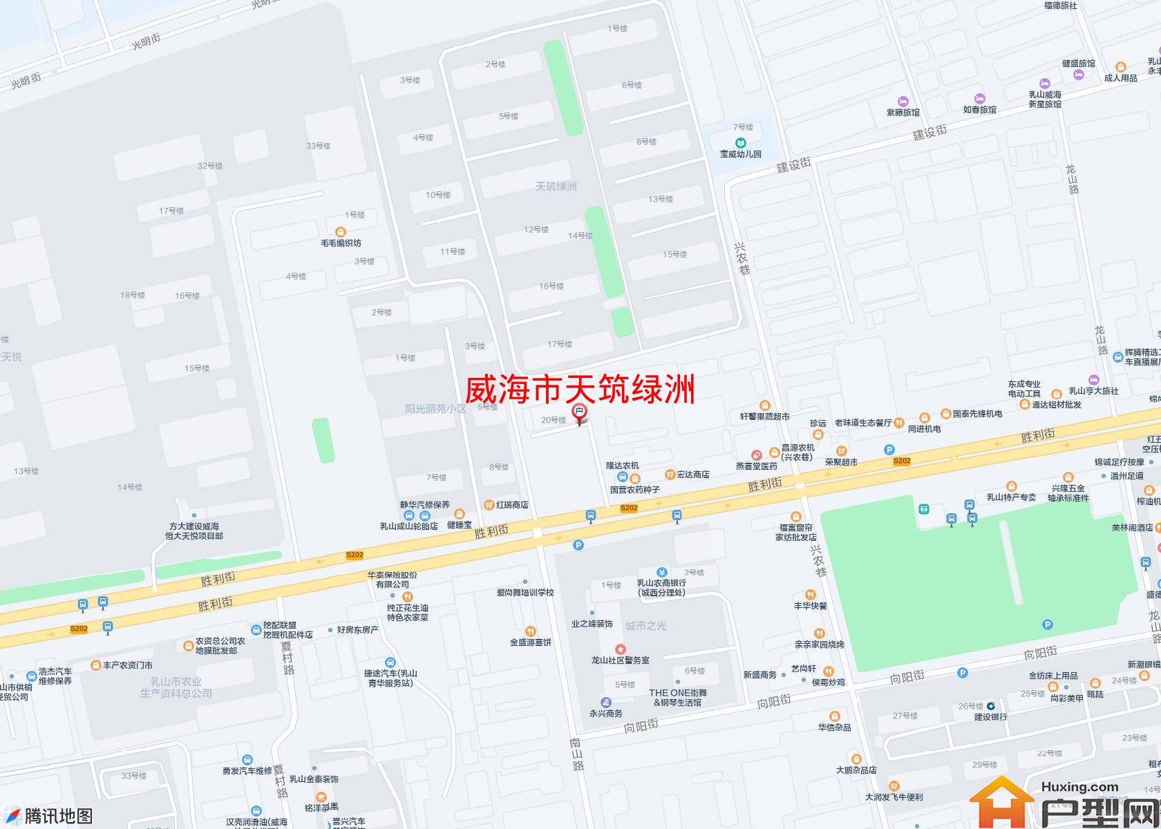 天筑绿洲小区 - 户型网