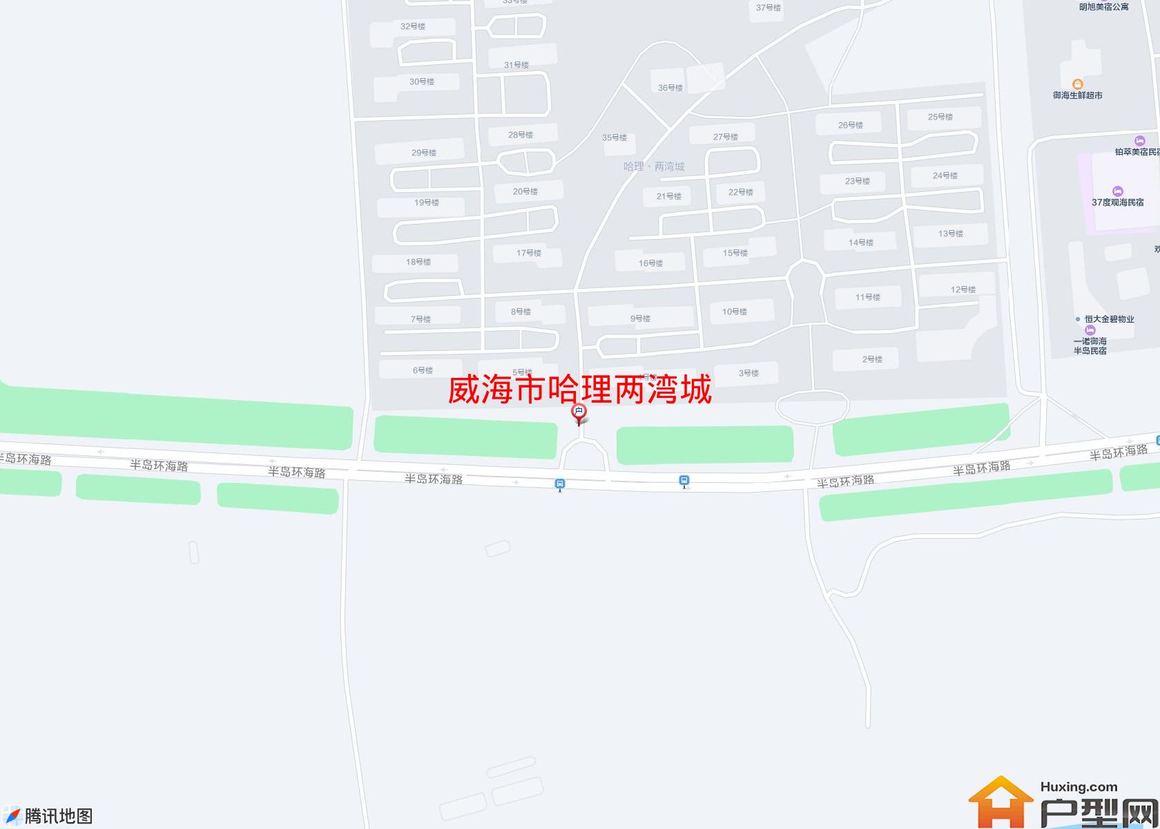 哈理两湾城小区 - 户型网