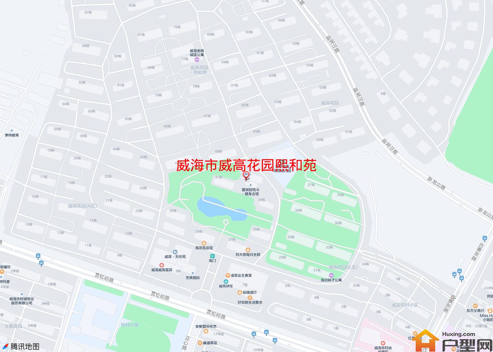 威高花园熙和苑小区 - 户型网