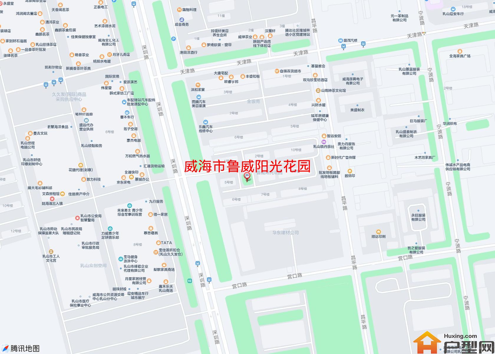 鲁威阳光花园小区 - 户型网
