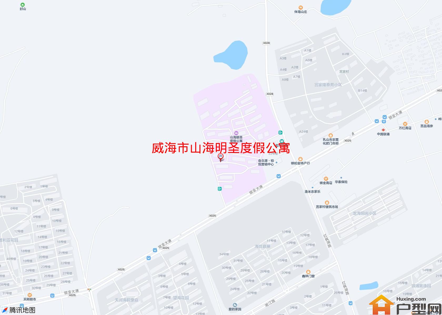 山海明圣度假公寓小区 - 户型网