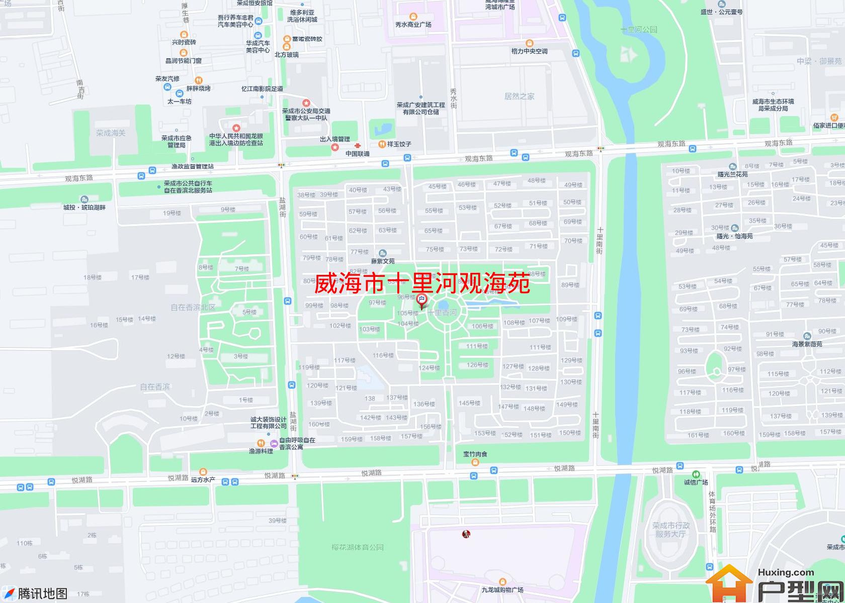 十里河观海苑小区 - 户型网